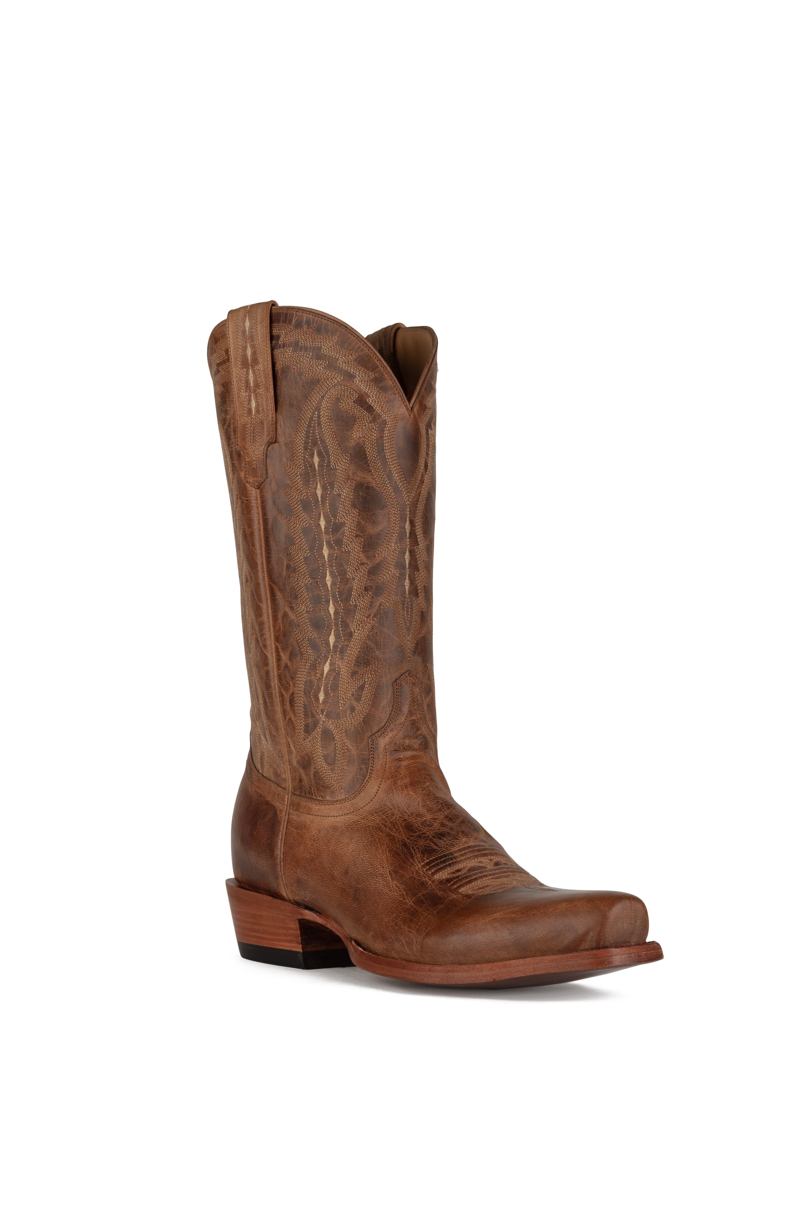 Allens Brand - Hoss Mad Dog - Cutter Toe - Tan