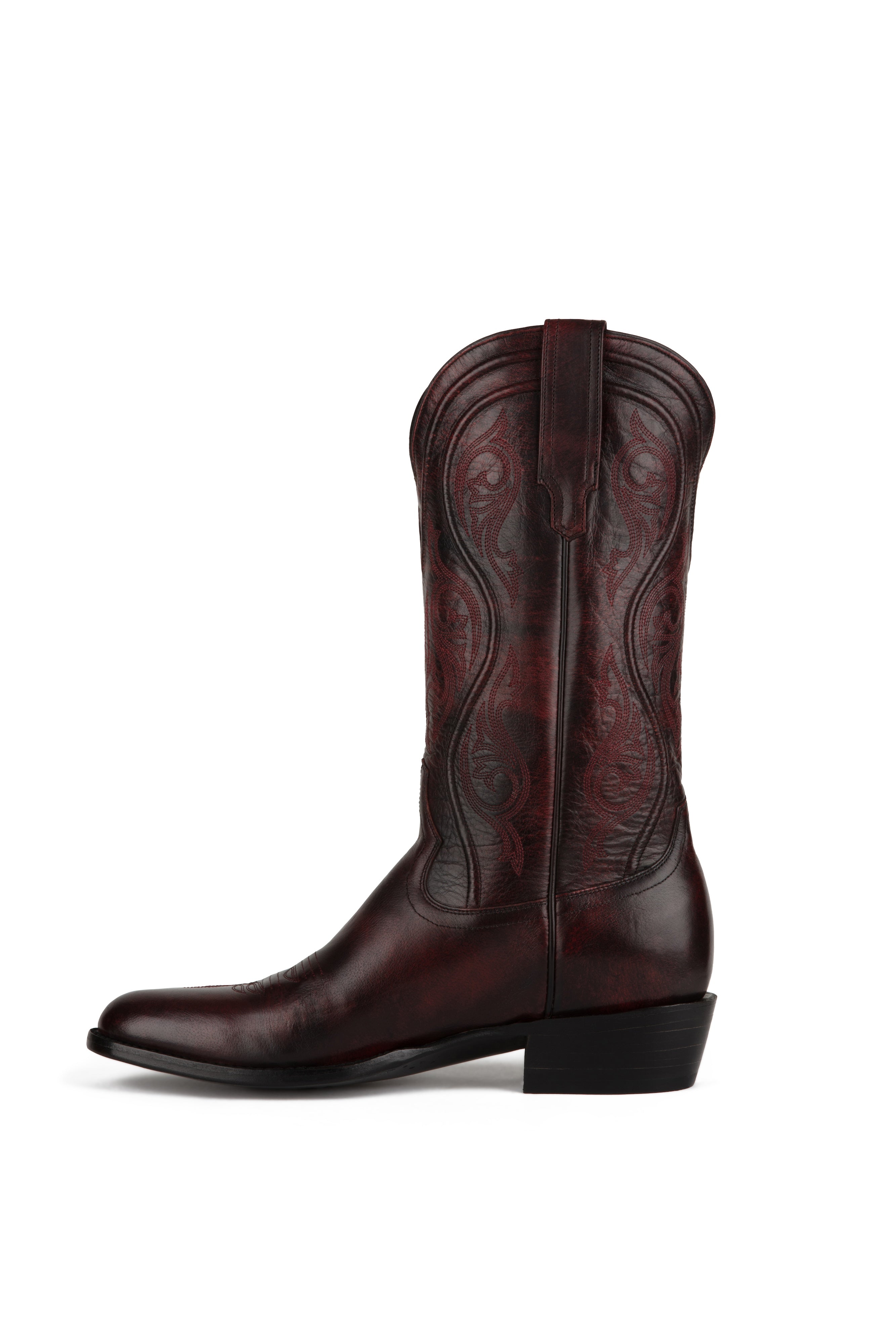 Allens Brand - Adam - Round Toe - Black Cherry