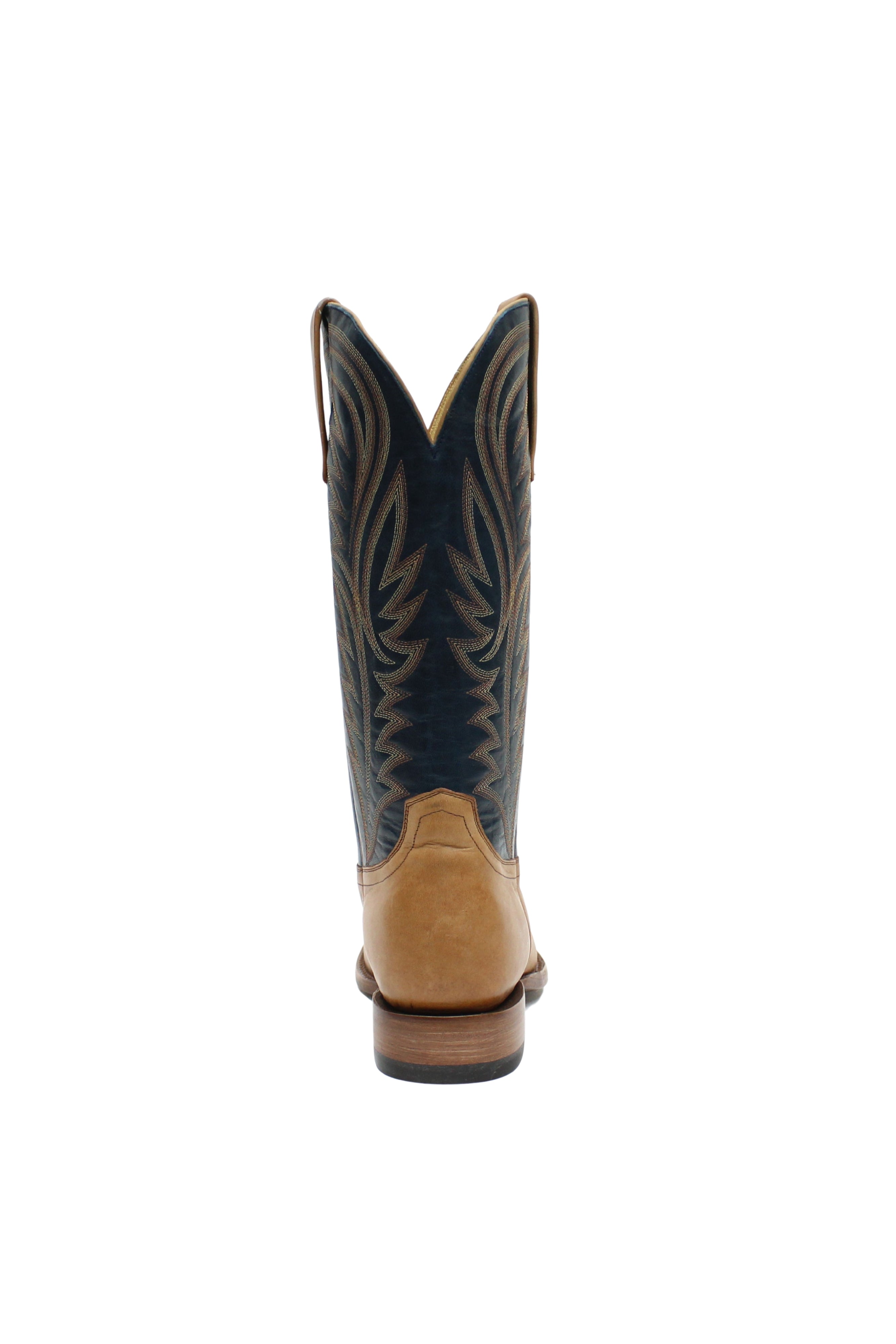 Allens Brand - Brady - Square Toe - Cowboy Whiskey/Imperial Blue