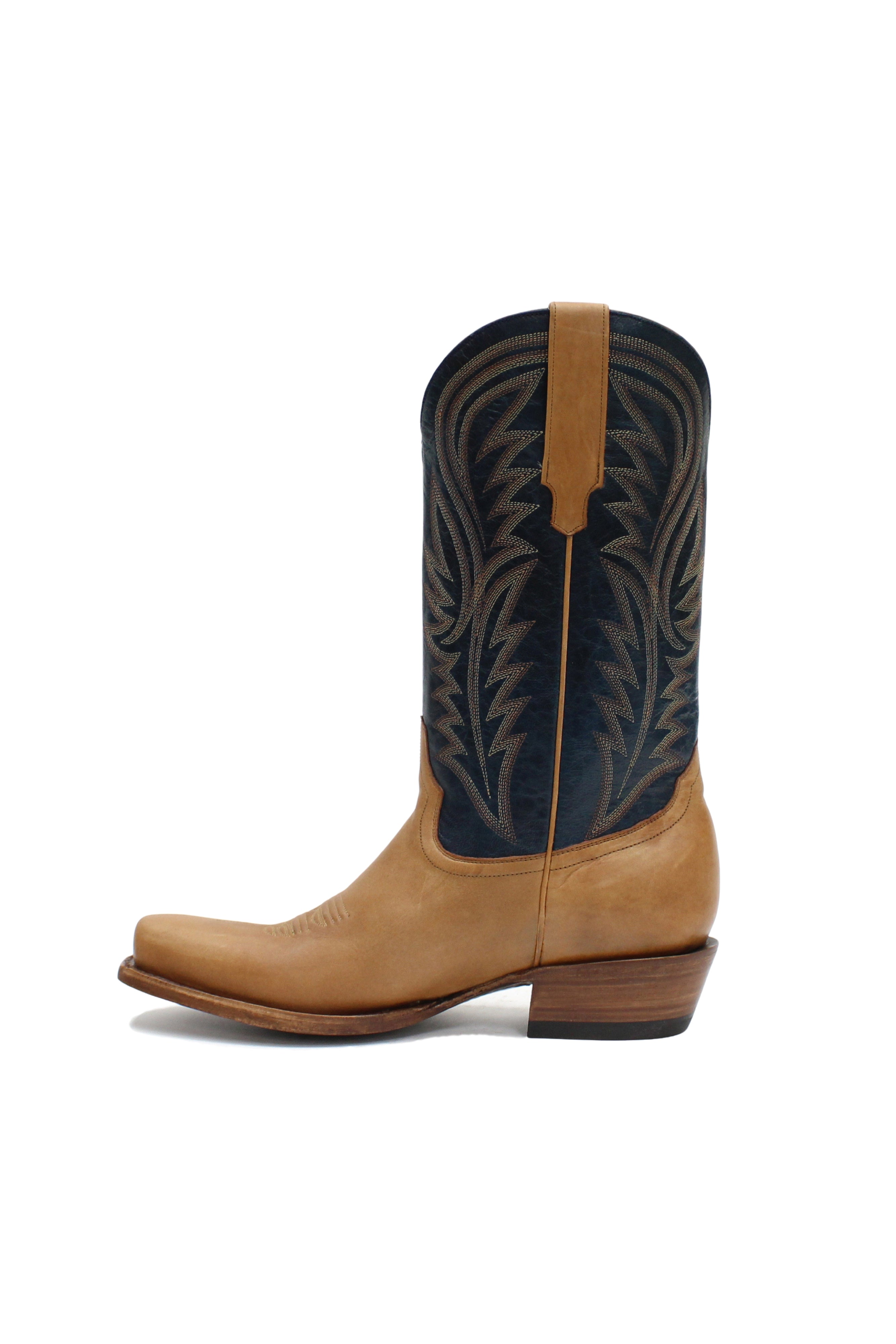 Allens Brand - Brady - Cutter Toe - Cowboy Whiskey/Imperial Blue