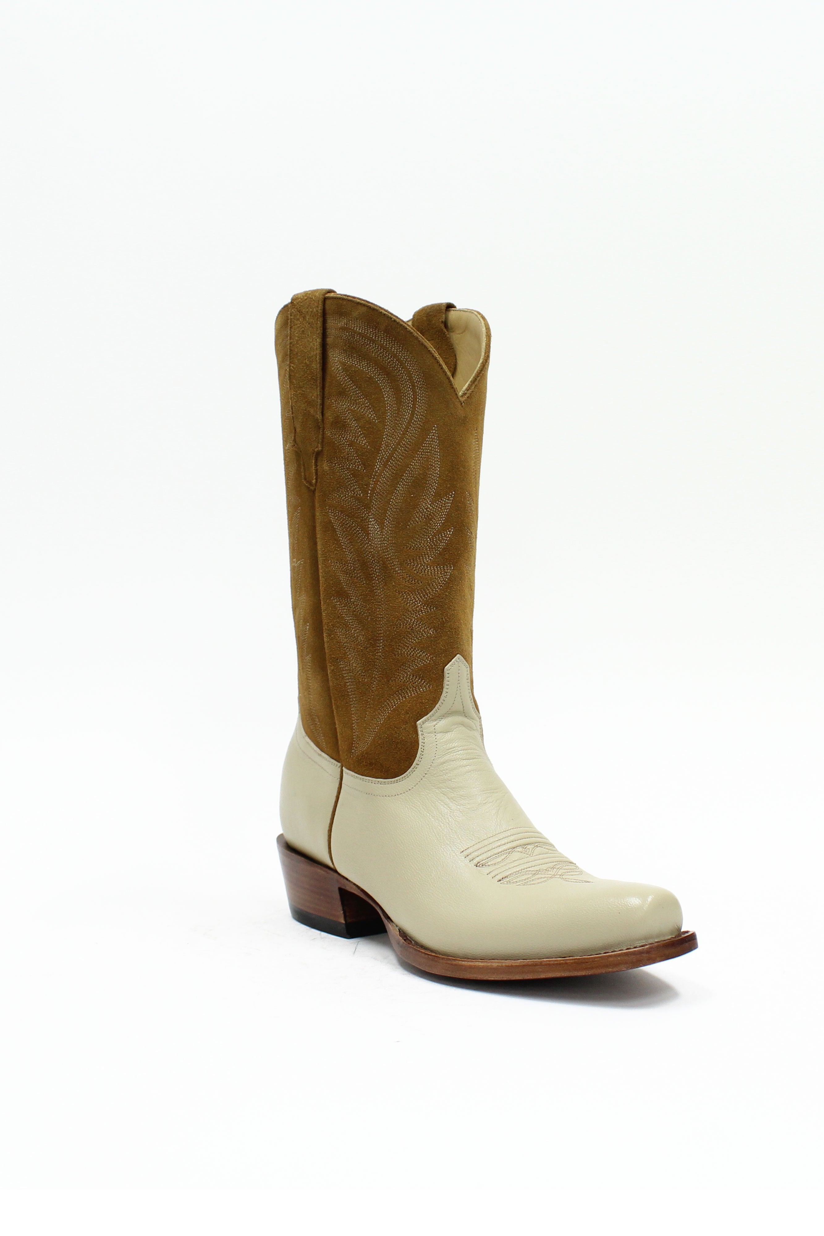 Allens Brand - Brady - Cutter Toe - Hueso/Golden Suede