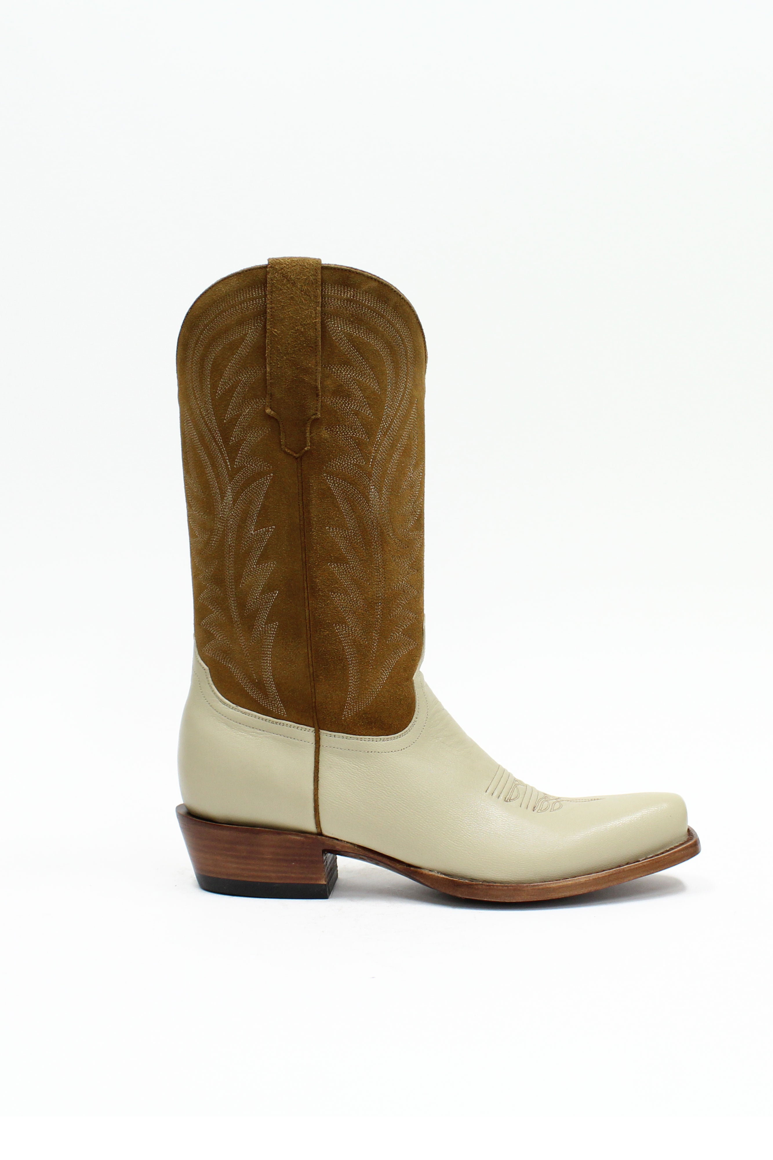 Allens Brand - Brady - Cutter Toe - Hueso/Golden Suede