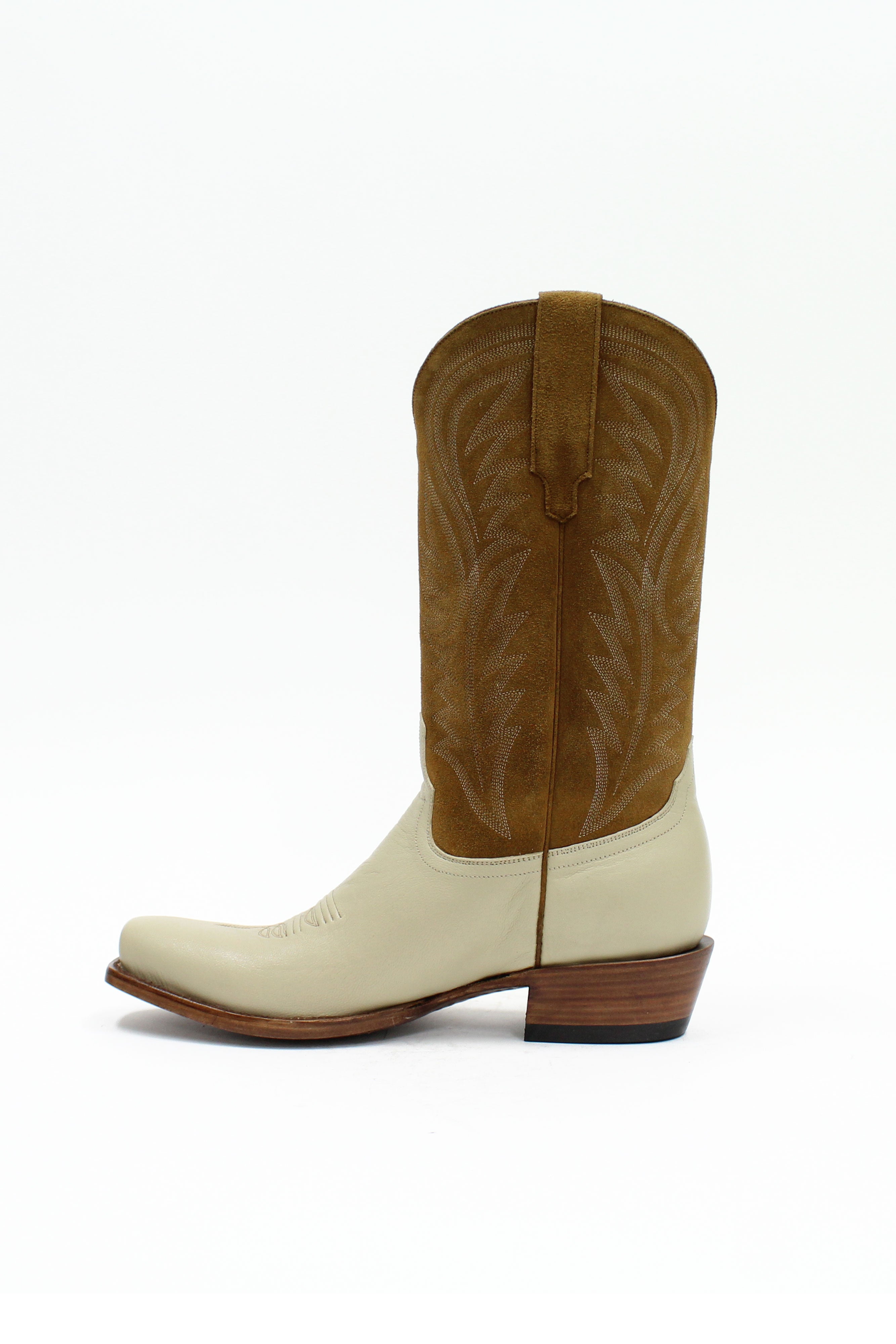 Allens Brand - Brady - Cutter Toe - Hueso/Golden Suede
