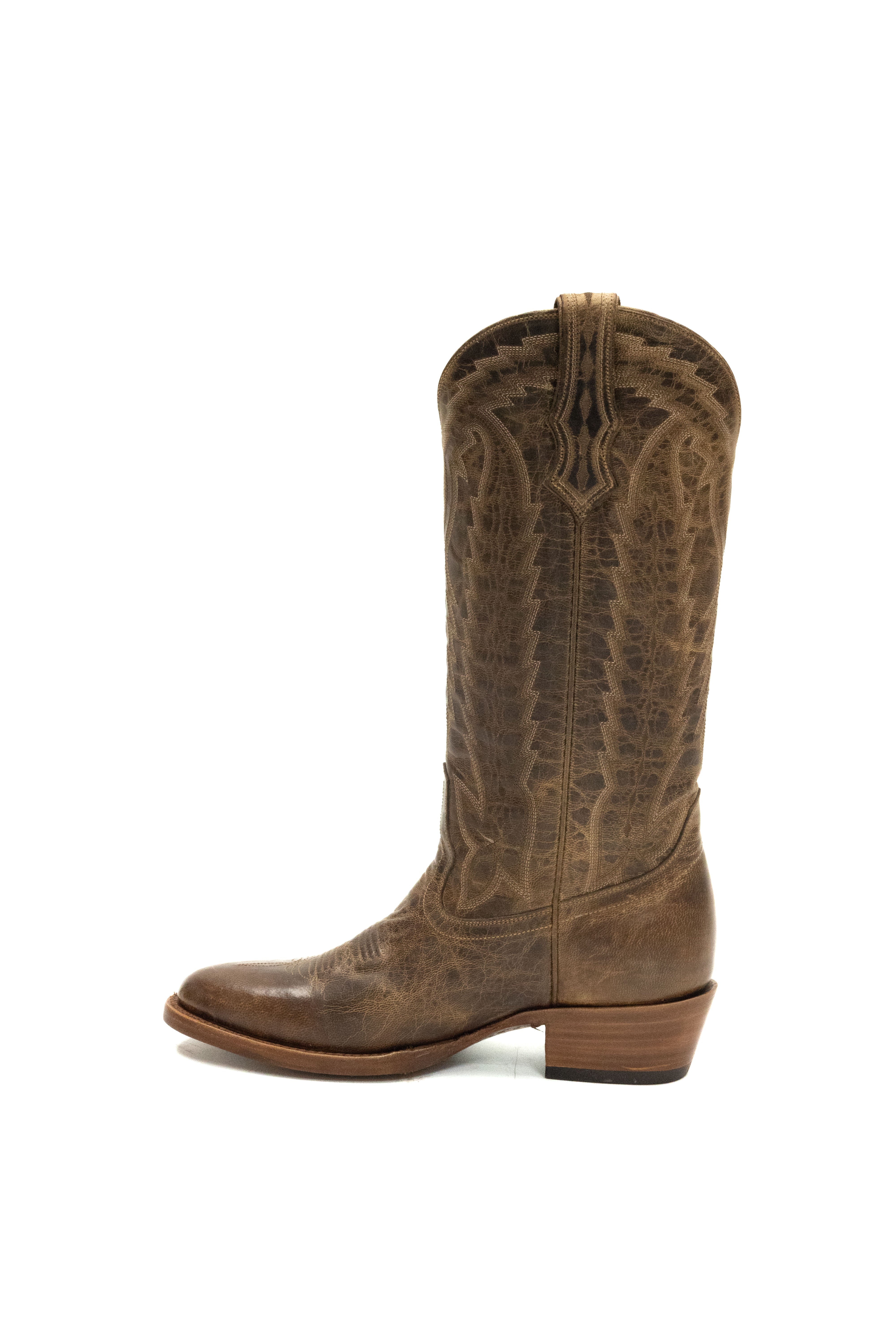 Allens Brand - Janel Mad Dog - Round Toe - Pearl