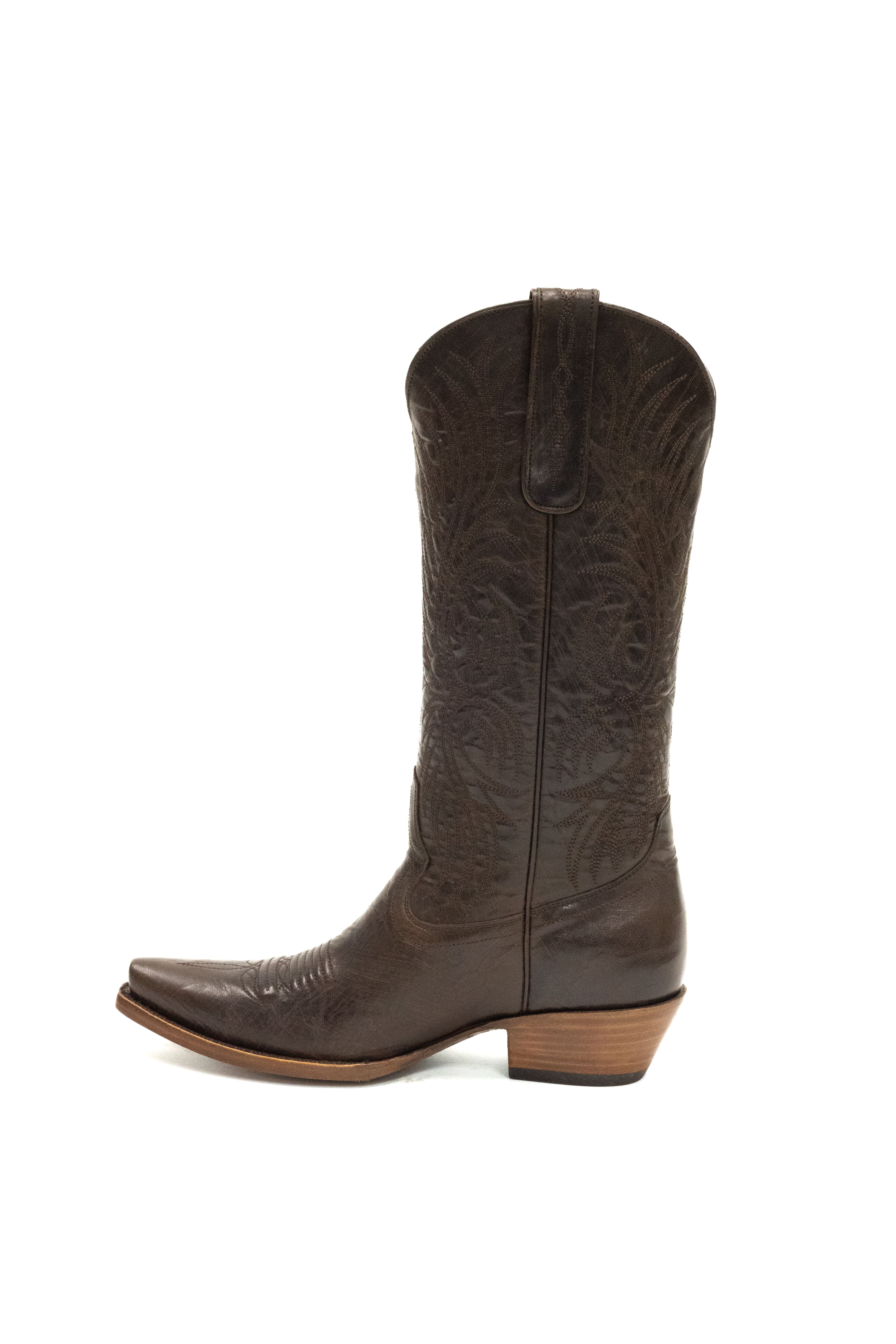 Allens Brand - Lillie - Snip Toe - Chocolate