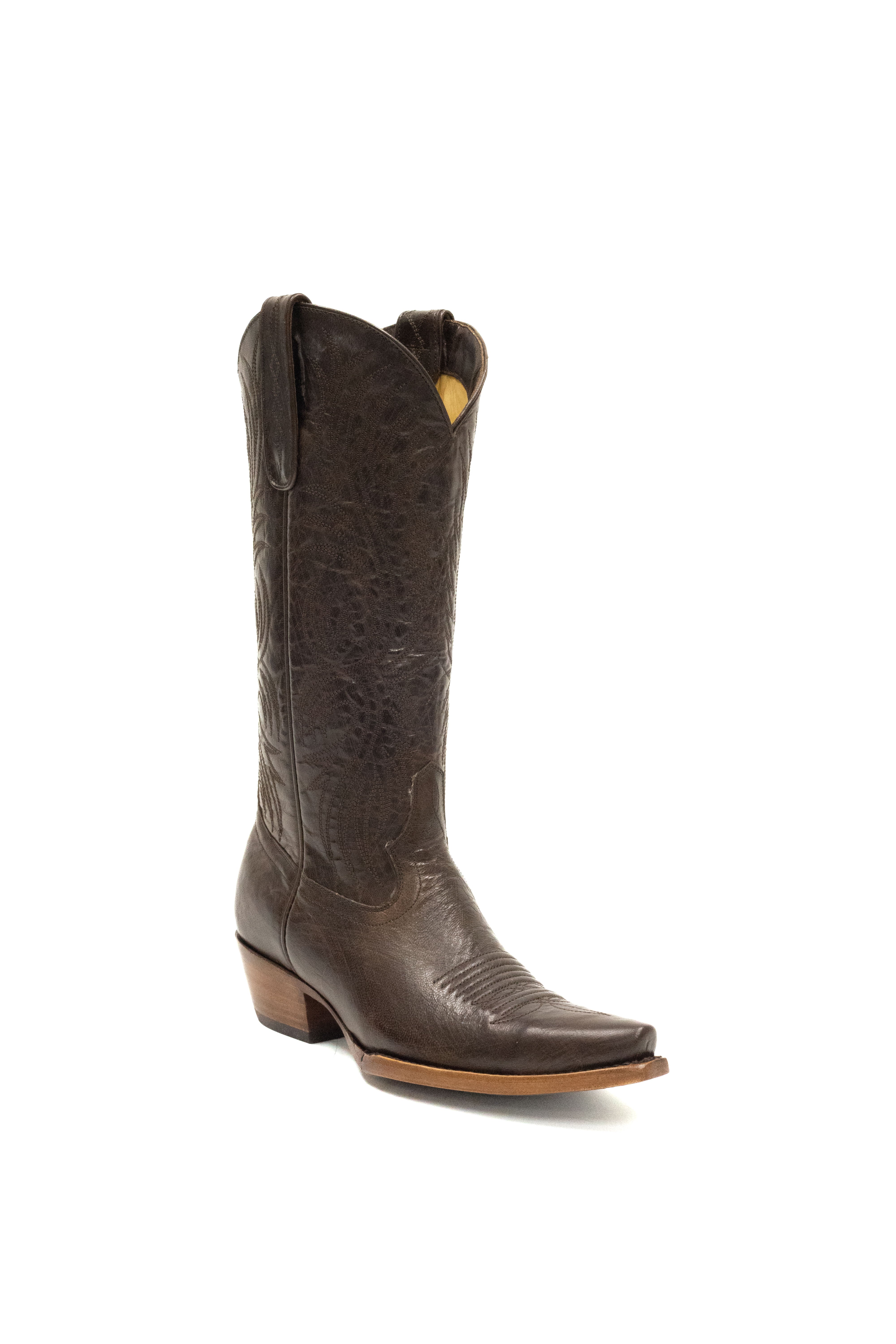 Allens Brand - Lillie - Snip Toe - Chocolate