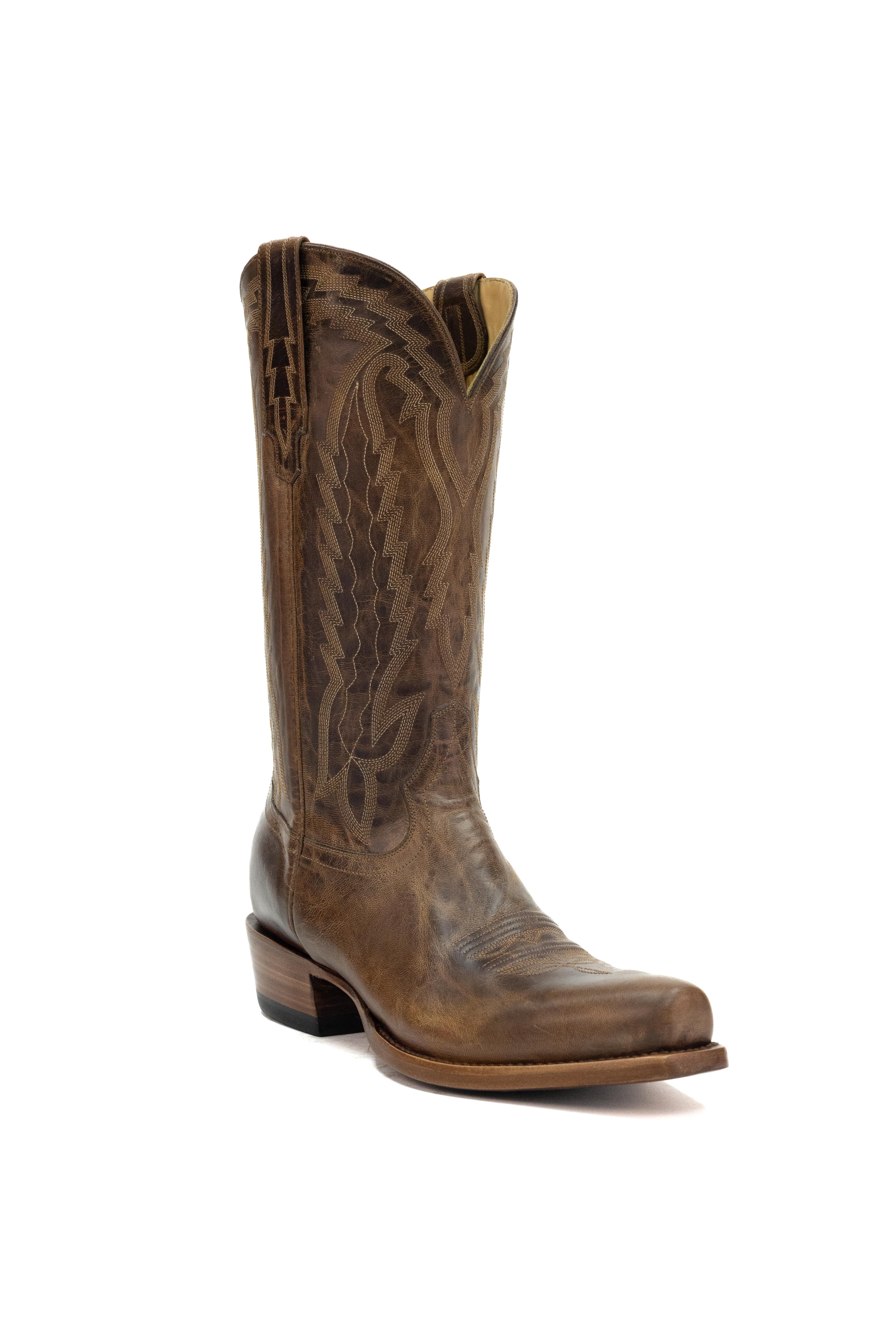 Allens Brand - Hoss Mad Dog - Cutter Toe - Tan