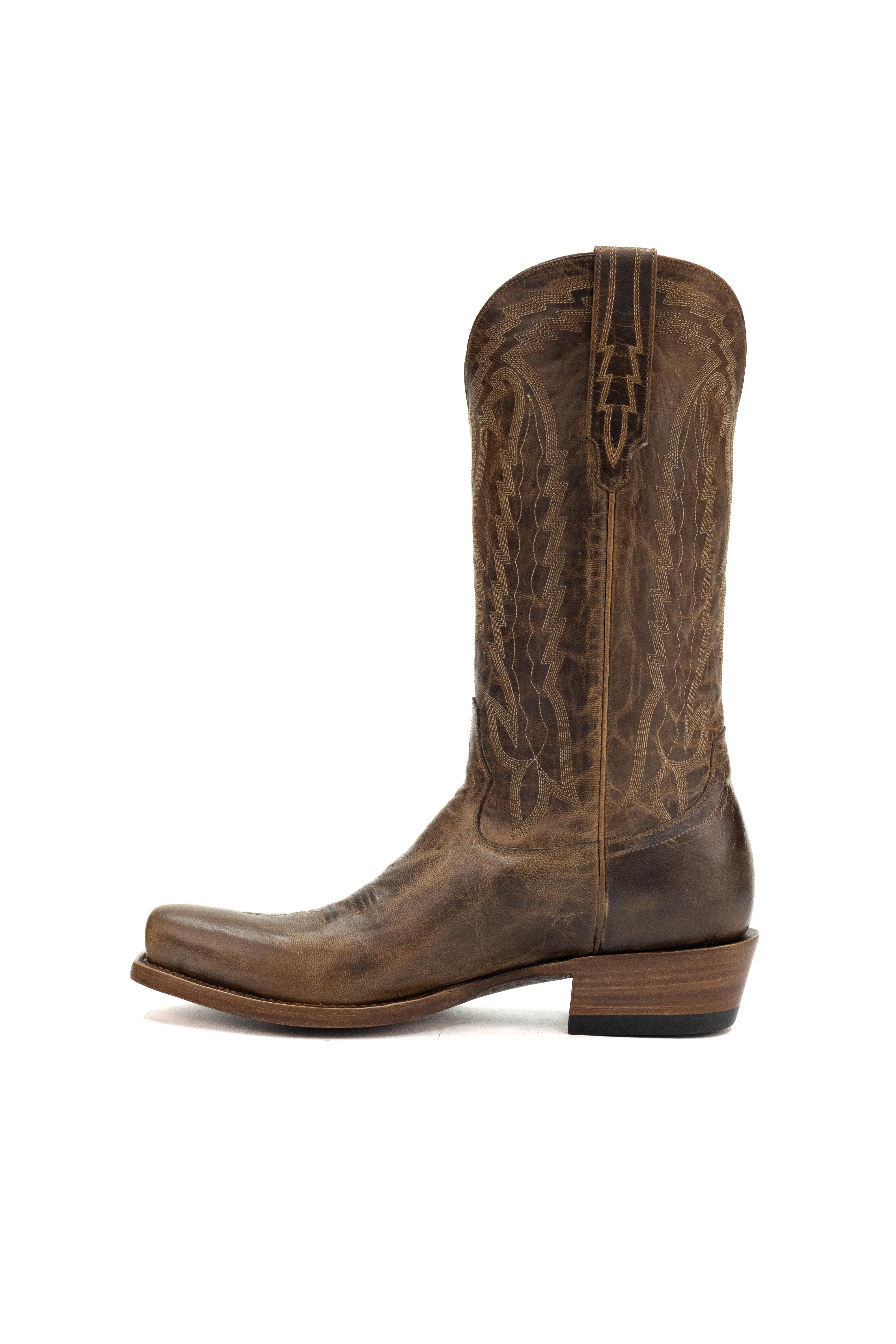 Allens Brand - Hoss Mad Dog - Cutter Toe - Tan