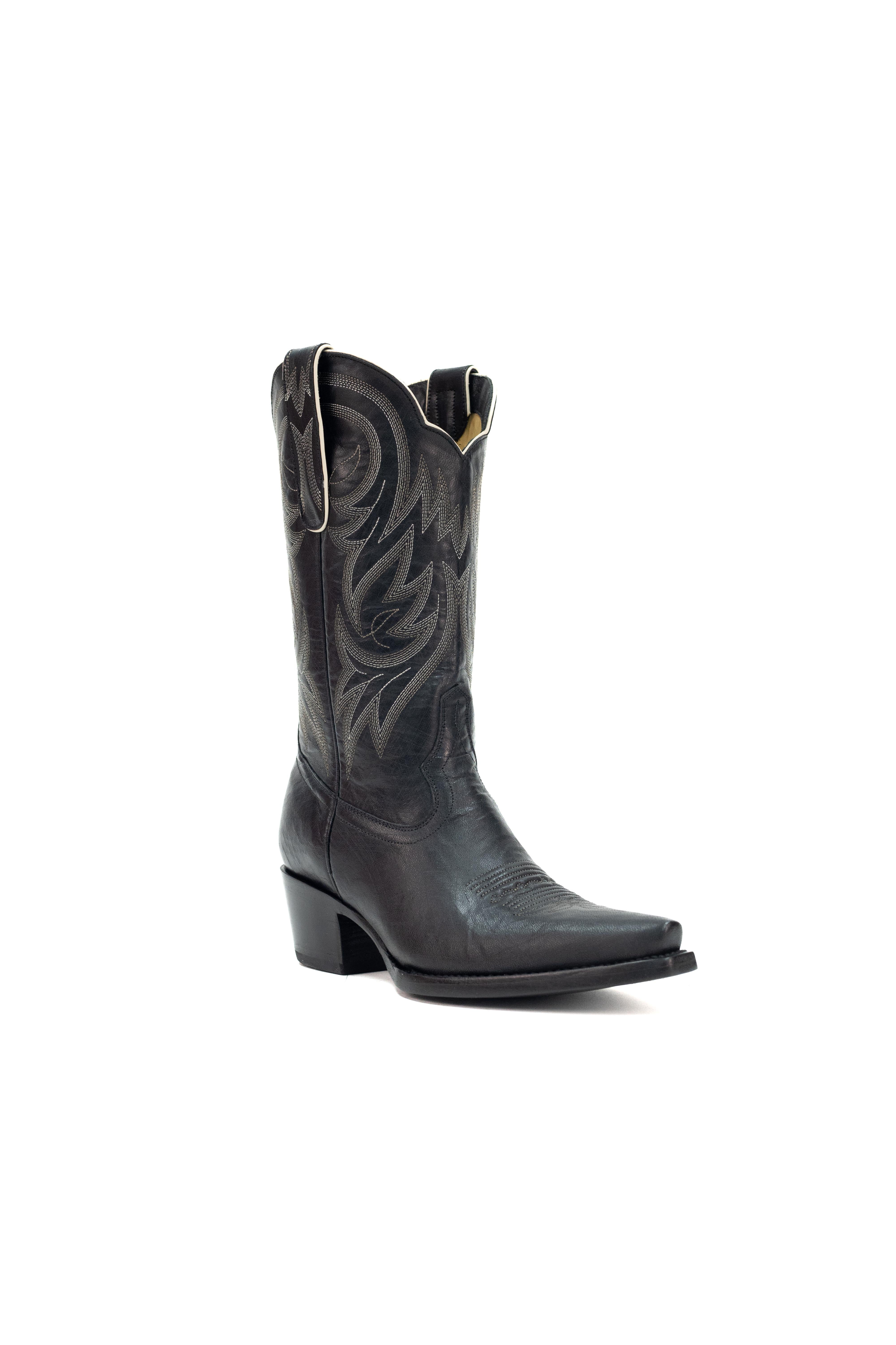 Allens Brand - Kim - Snip Toe - Black