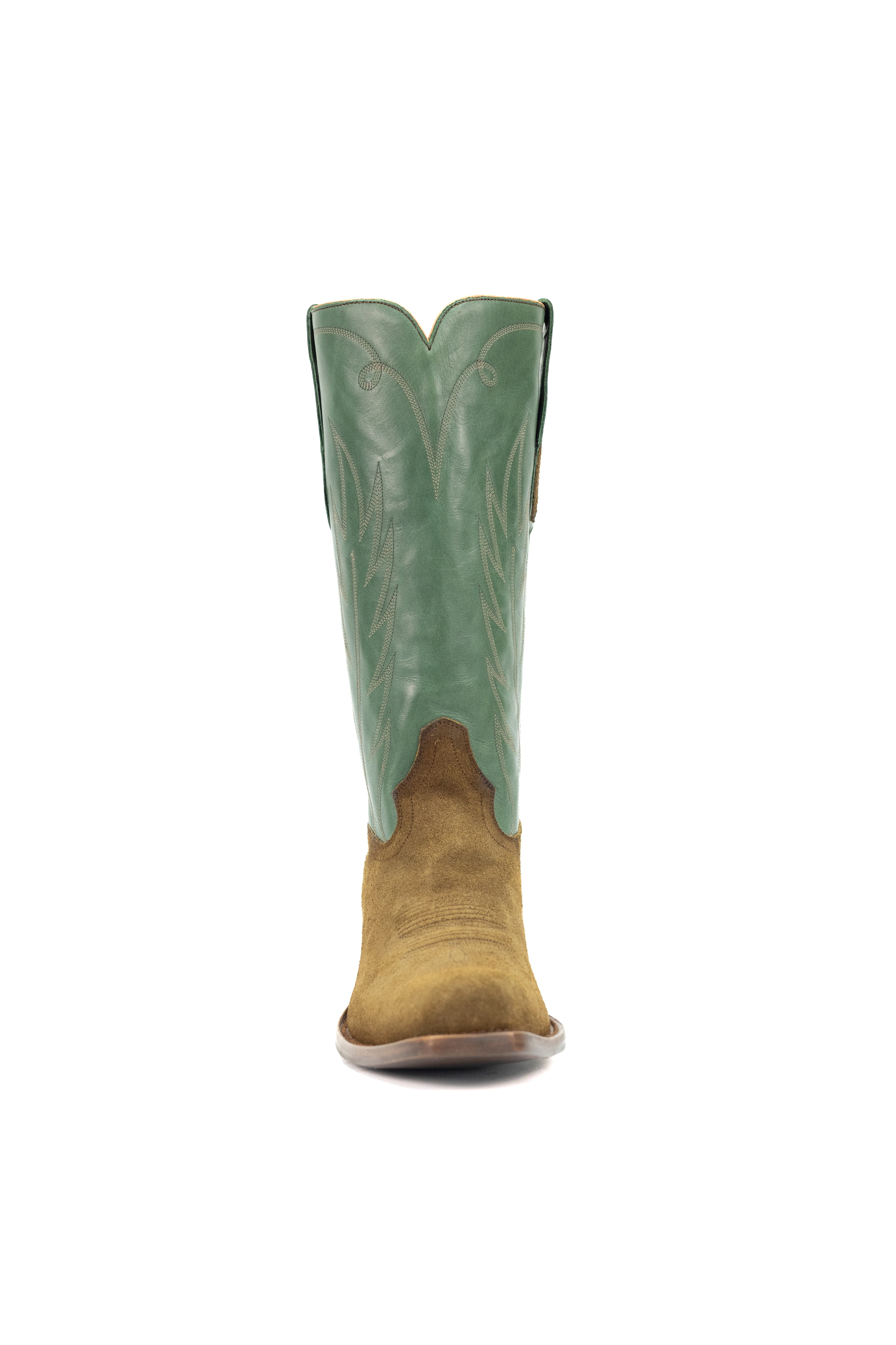 Allens Brand - Gaucho - Cutter Toe - Coffee/Green