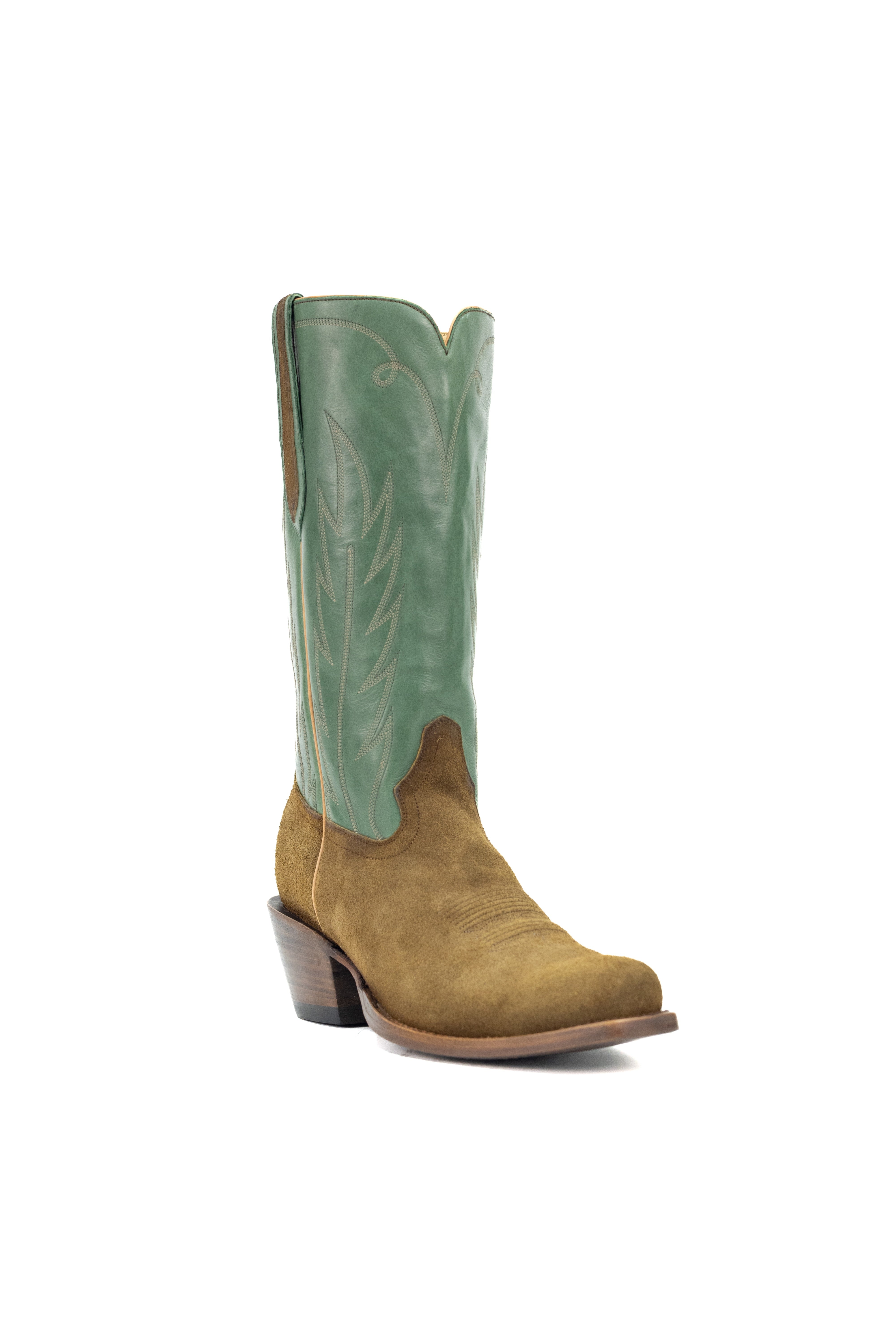 Allens Brand - Gaucho - Cutter Toe - Coffee/Green