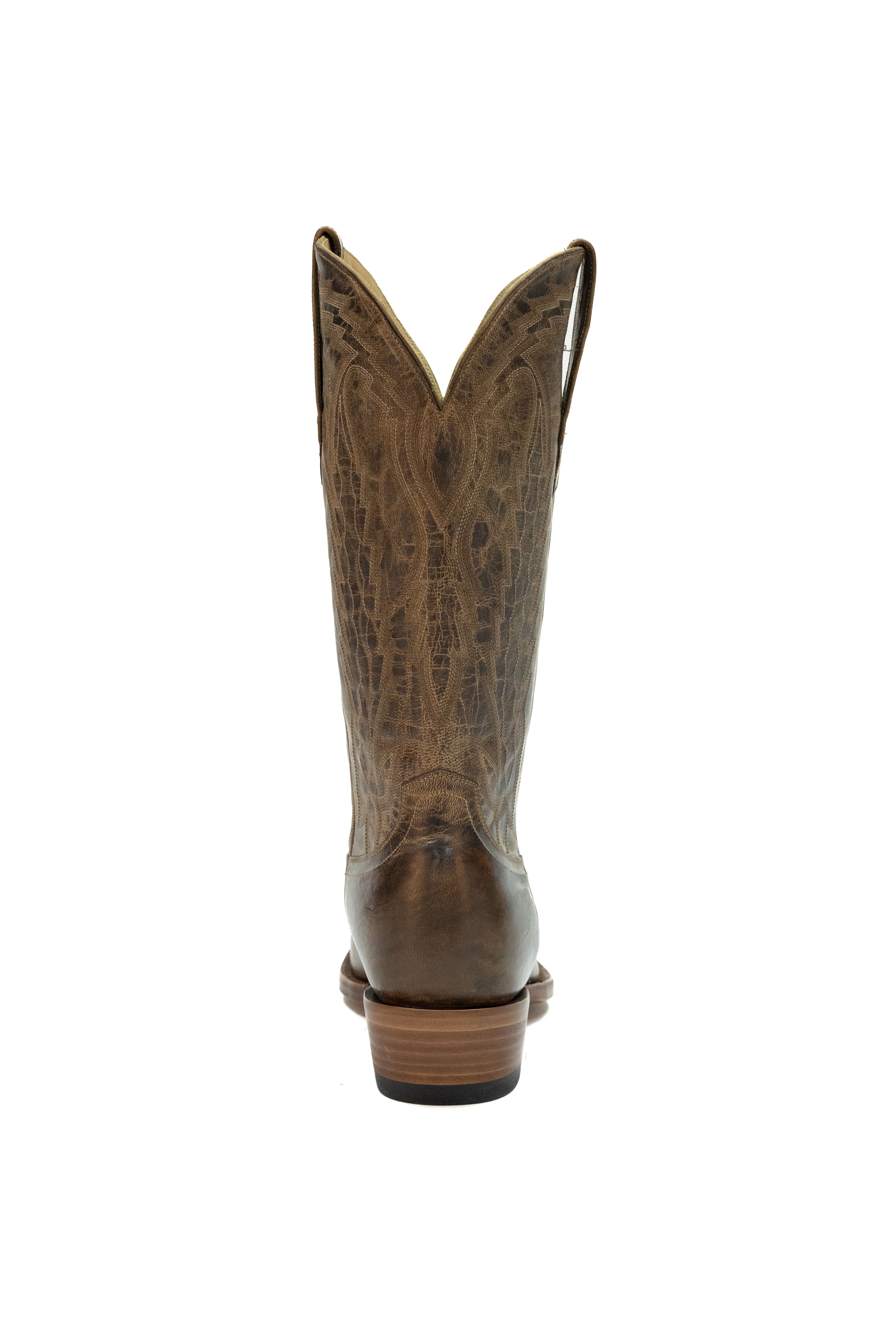 Allens Brand - Hoss Mad Dog - Round Toe - Pearl