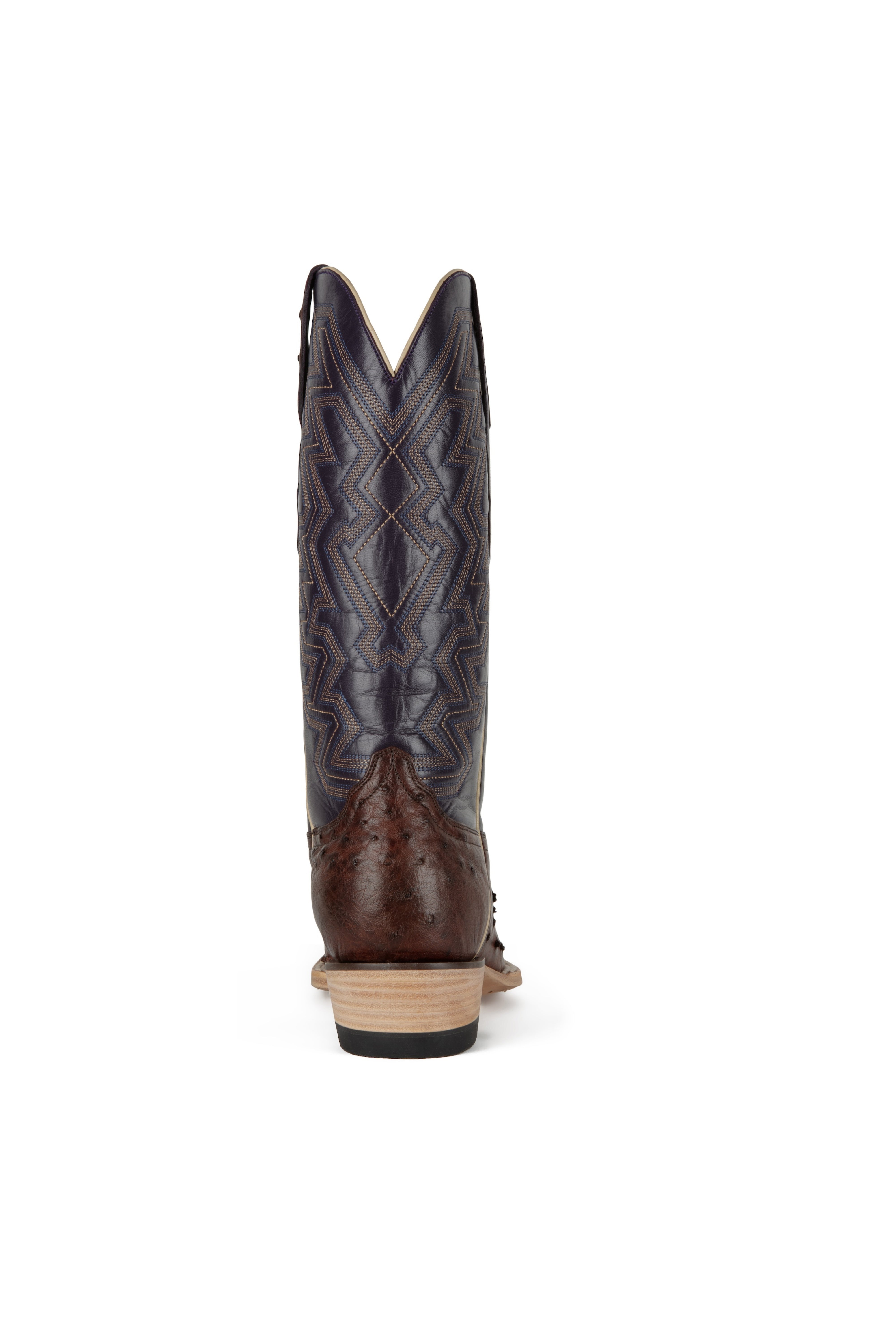 Resistol Boots - Full Quill Ostrich- Cutter Toe - Sienna