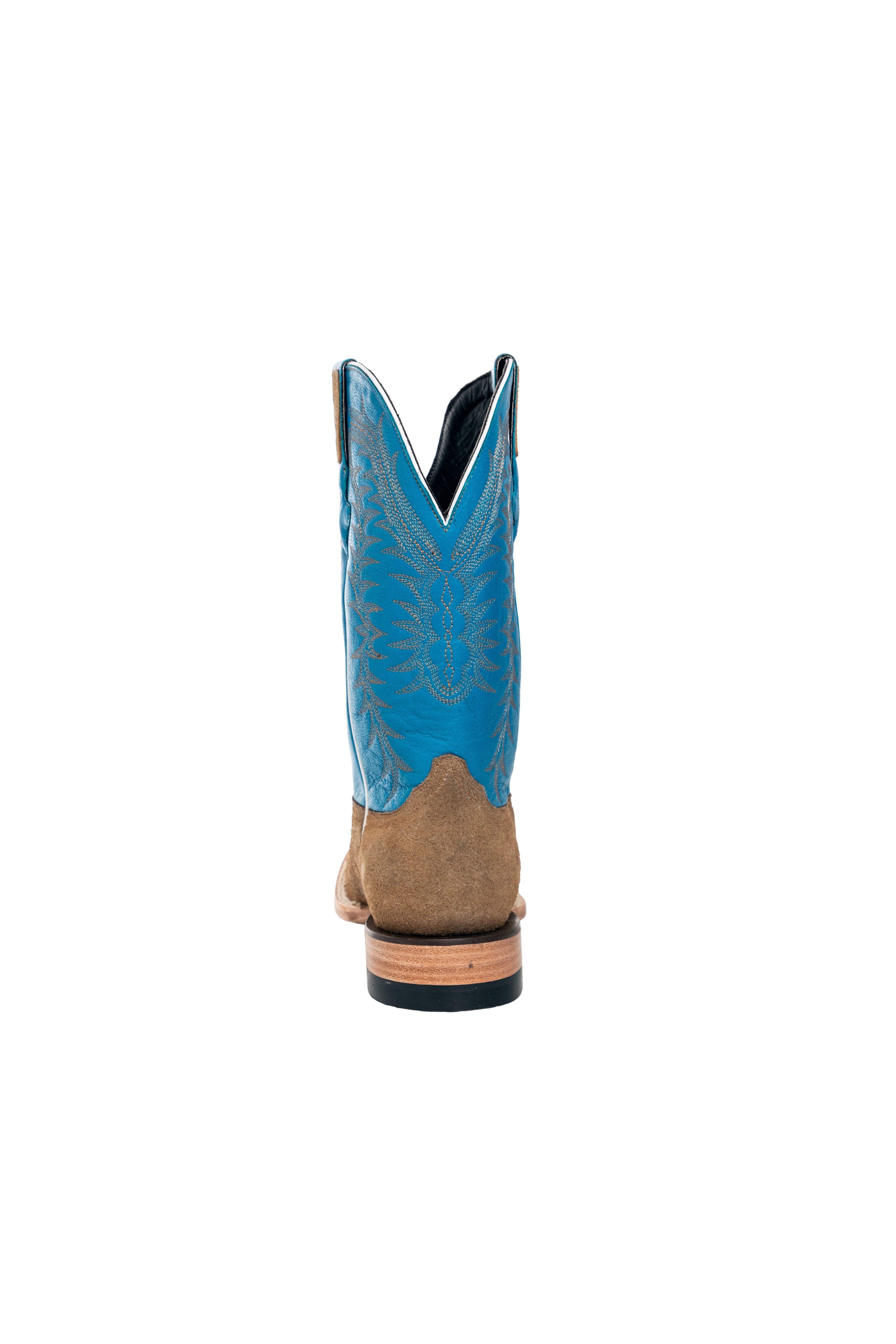 Resistol Boots - Rough Out Suede - Square Toe - Sand
