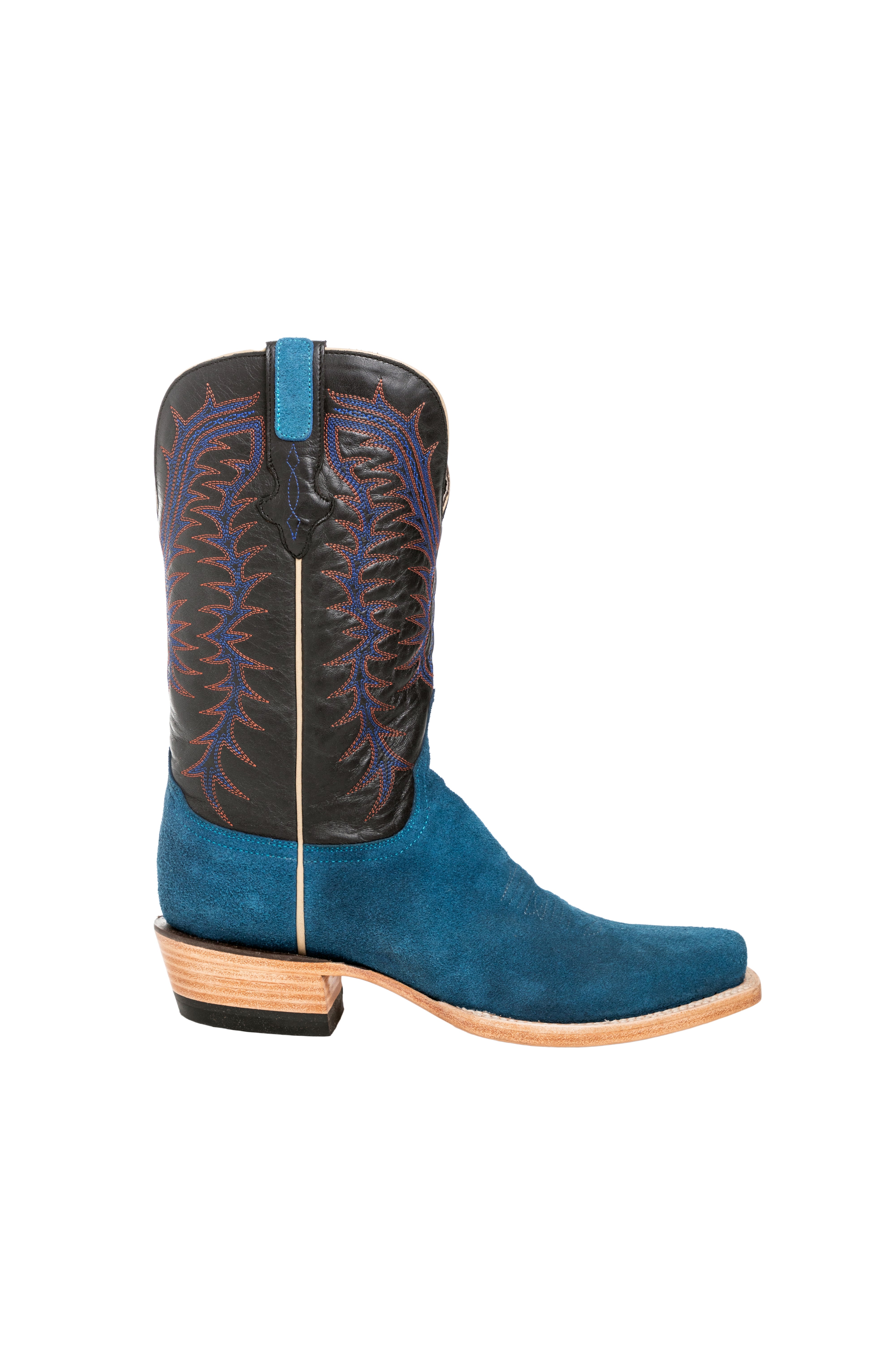 Resistol Boots - Rough Out Suede - Cutter Toe - Navy