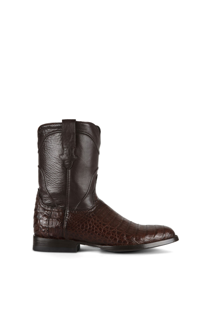 Allens Brand - Caiman Belly - Roper - Tobacco view 3