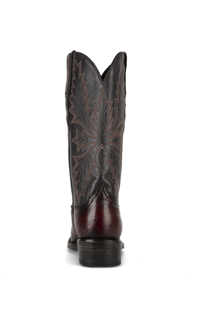 Allens Brand - Don Smooth Quill - Round Toe - Black Cherry view 5