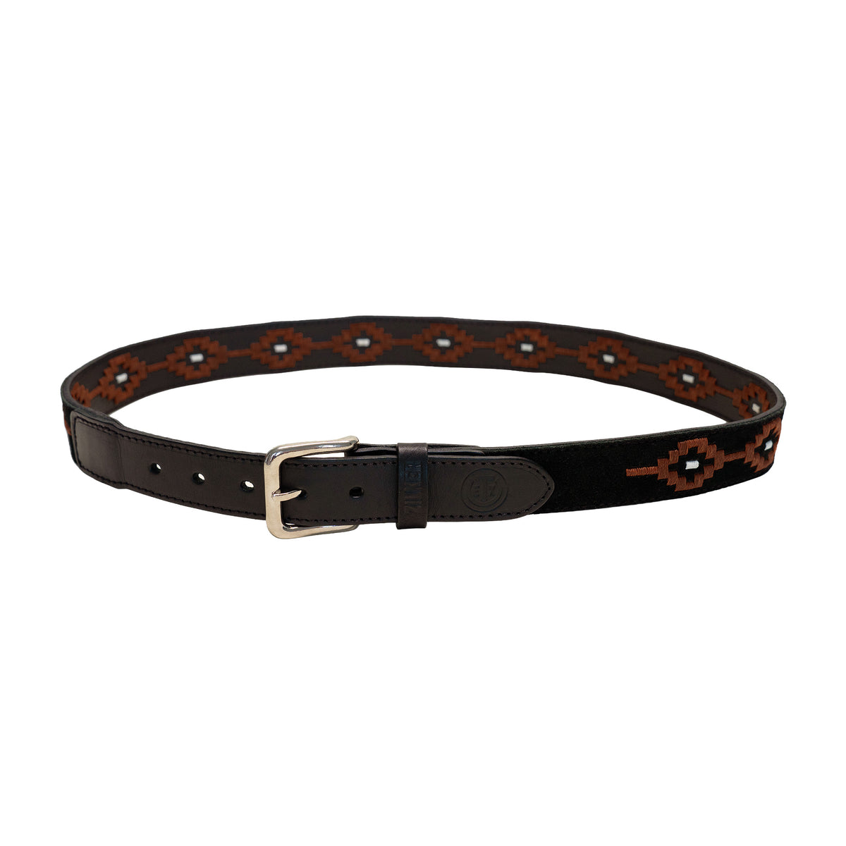 Zilker Belts - Texas Exes II - Black Suede