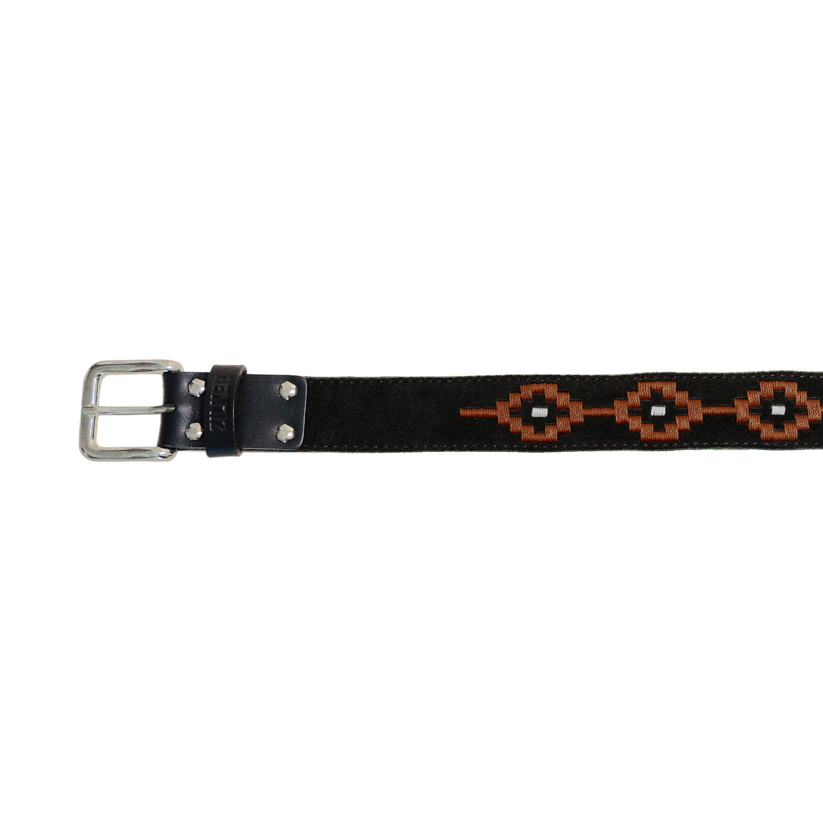 Zilker Belts - Texas Exes II - Black Suede