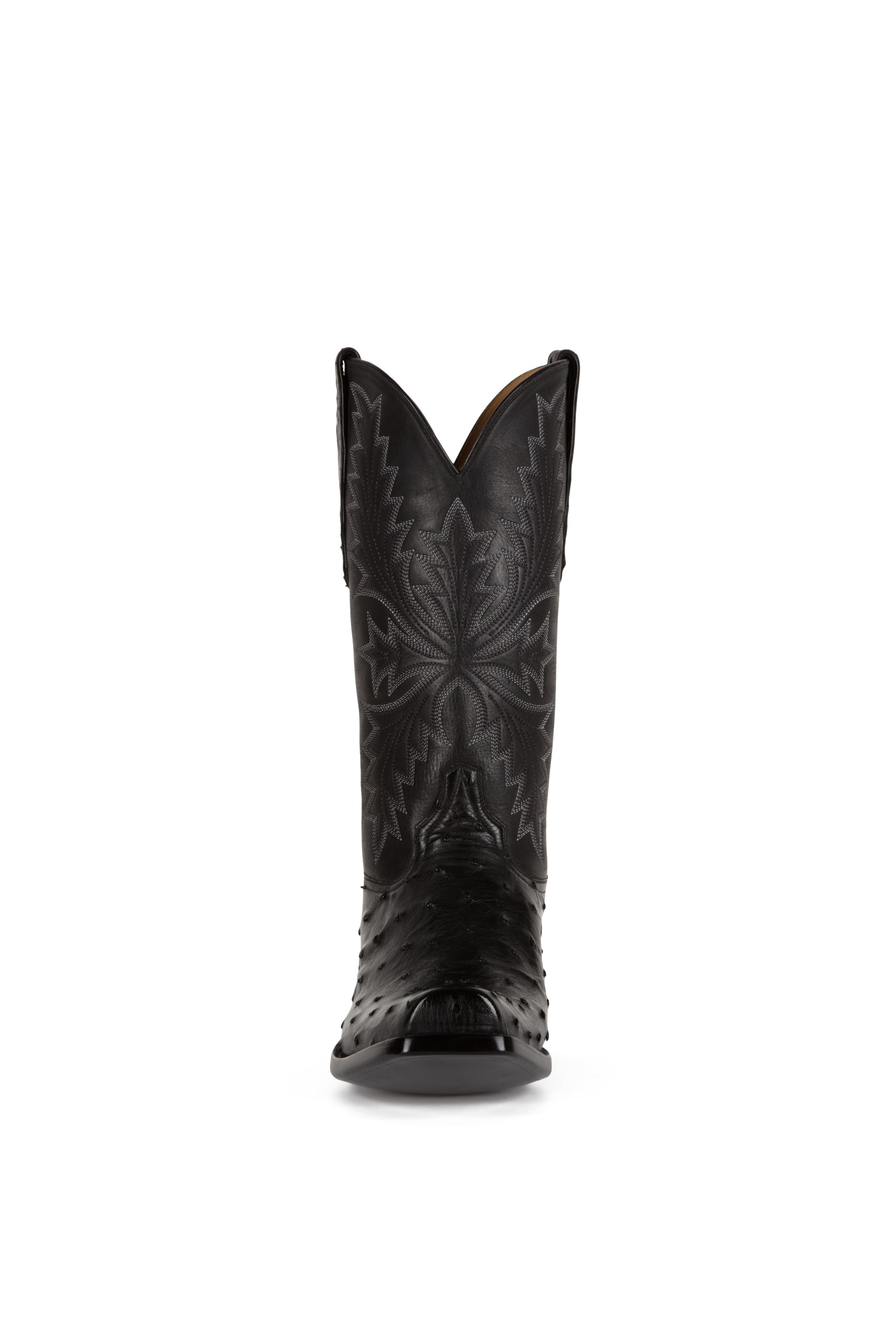 Allens Brand - Full Quill Ostrich - Black