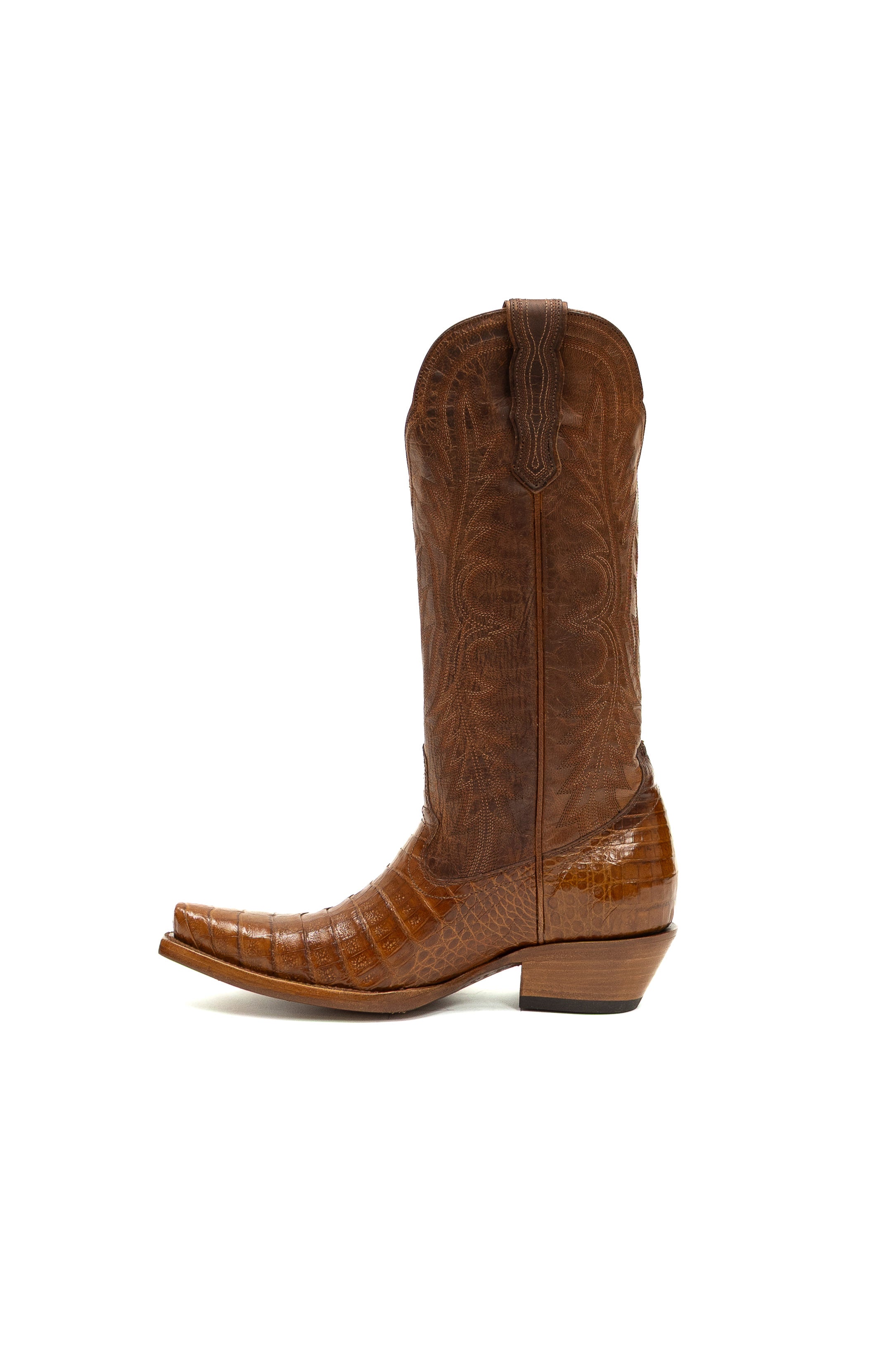 Allens Brand - Chloe Caiman Belly - Cognac