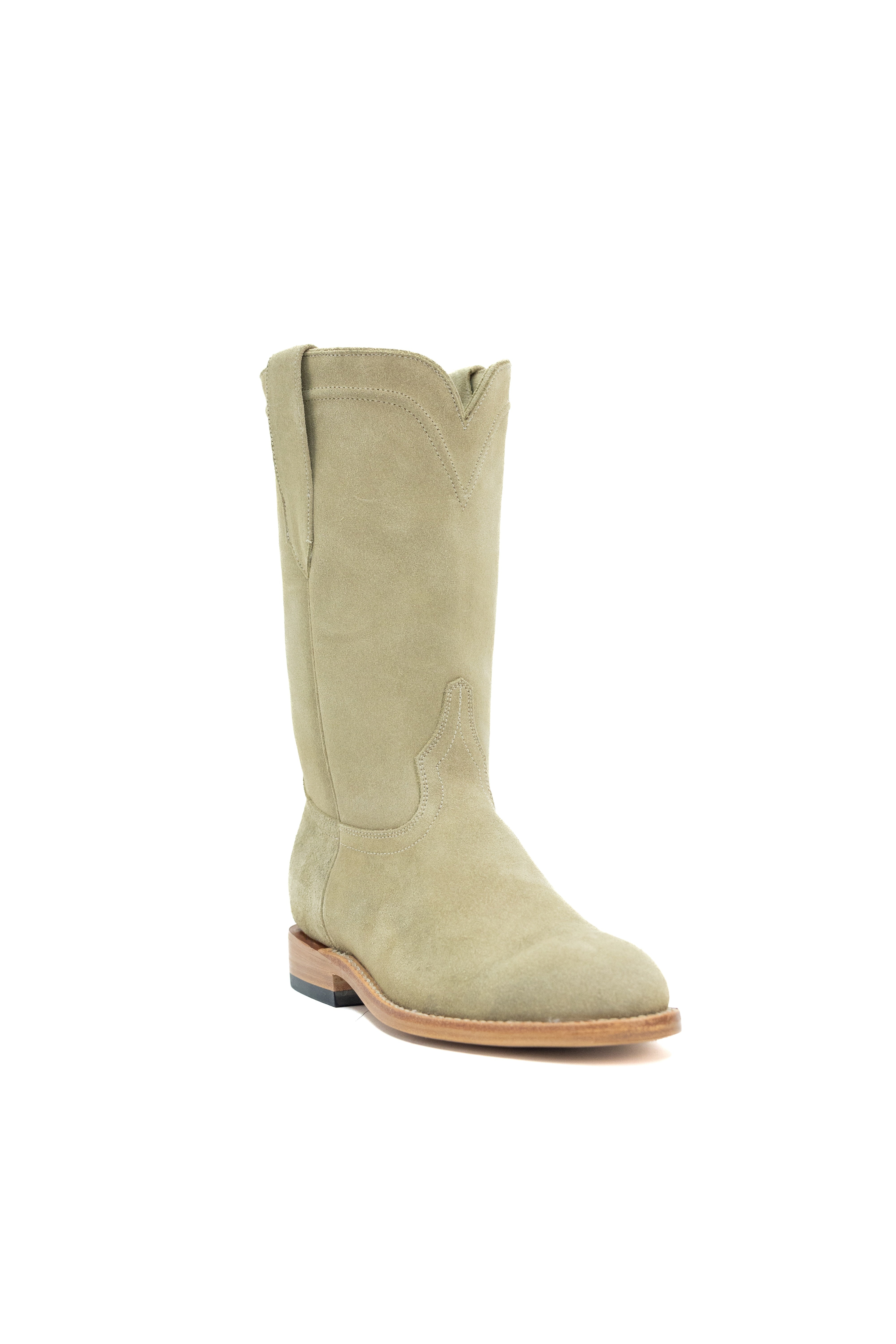 Allens Brand - Faith - Roper - Sand Suede