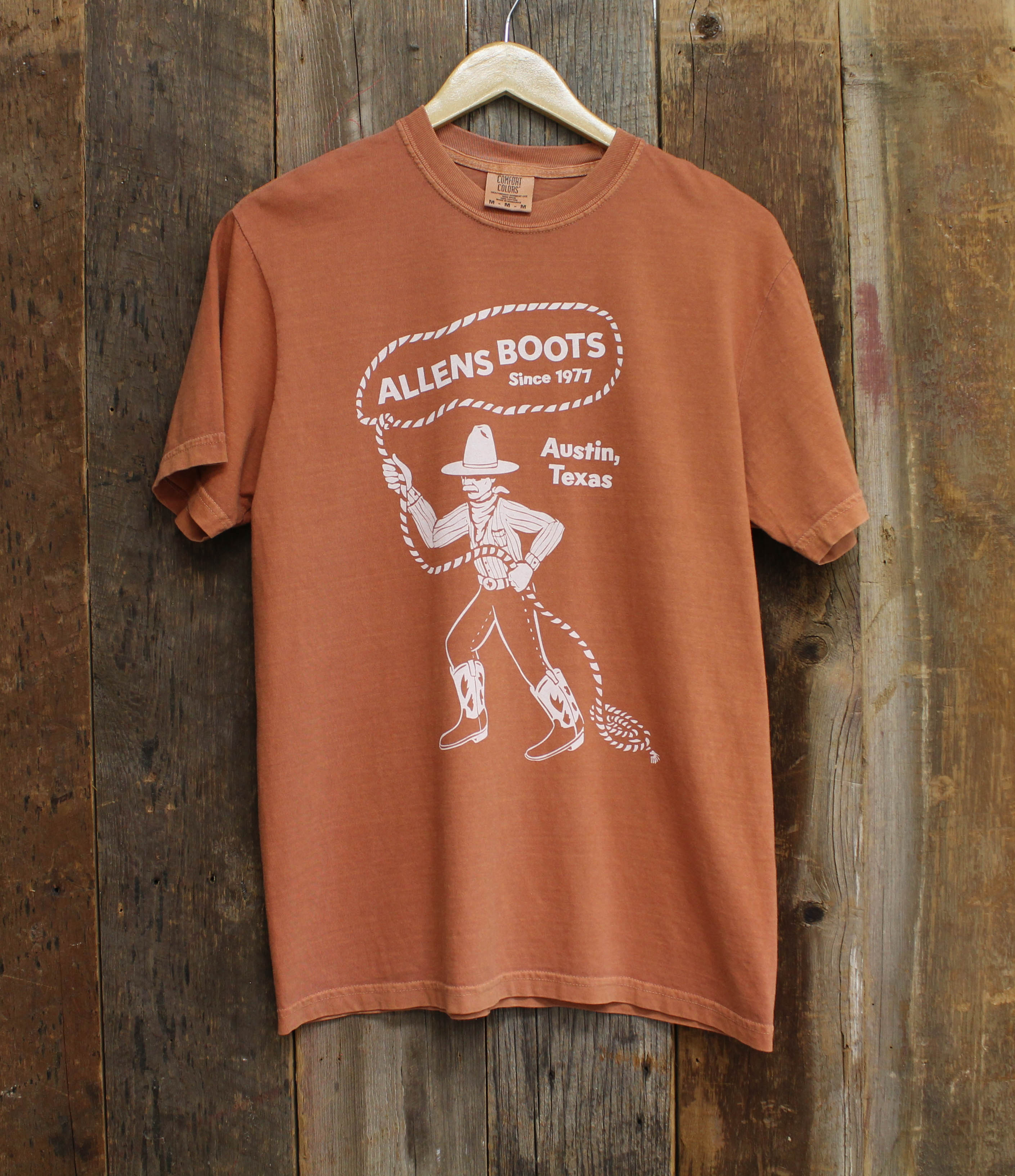 Allens Shirt - Allens Roper - Burnt Orange