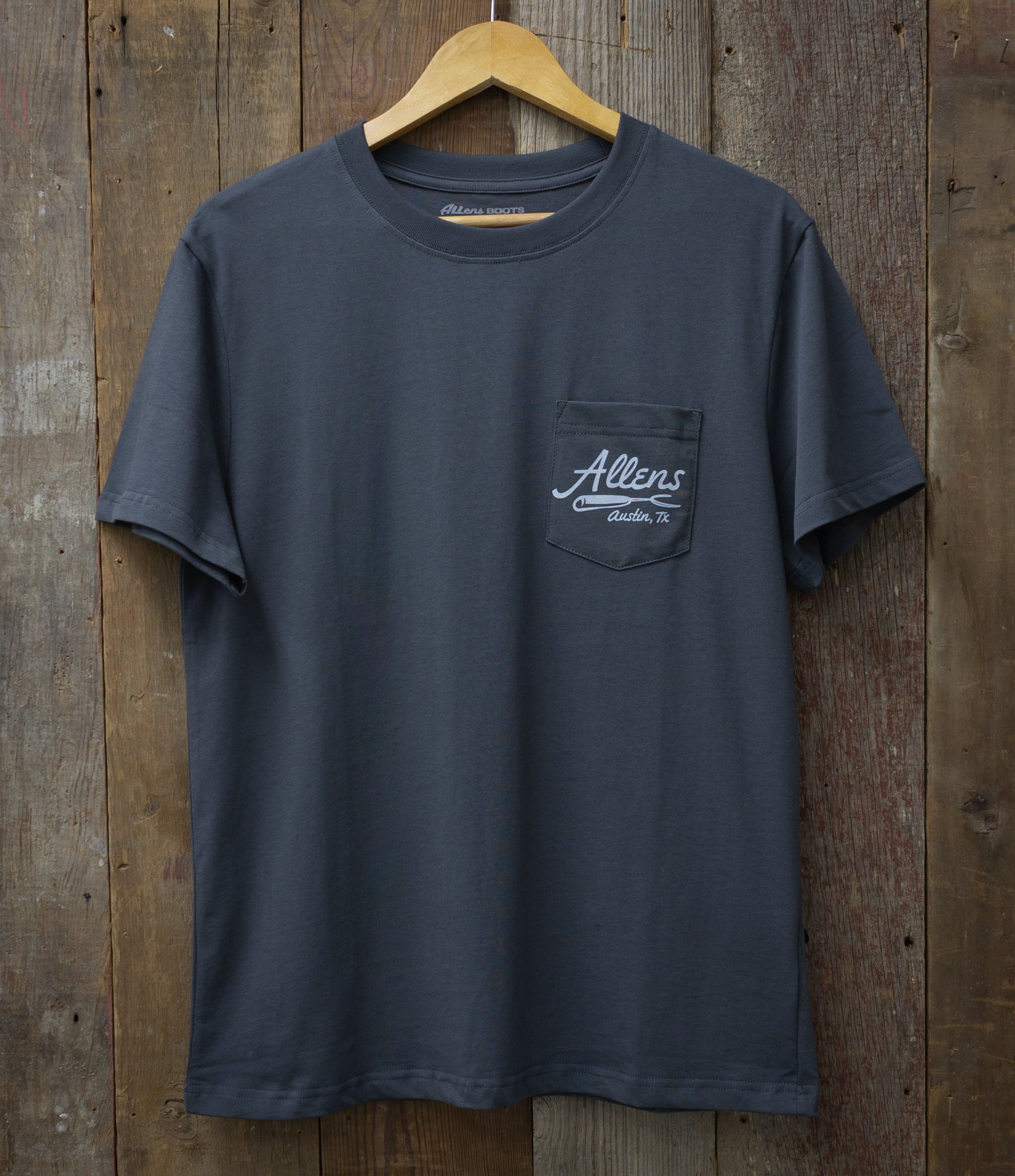 Allens Shirt - Allens Steakhouse - Charcoal