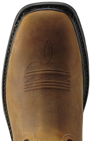 Men's Ariat WorkHog Steel Toe Waterproof Boots #10010133 view 4