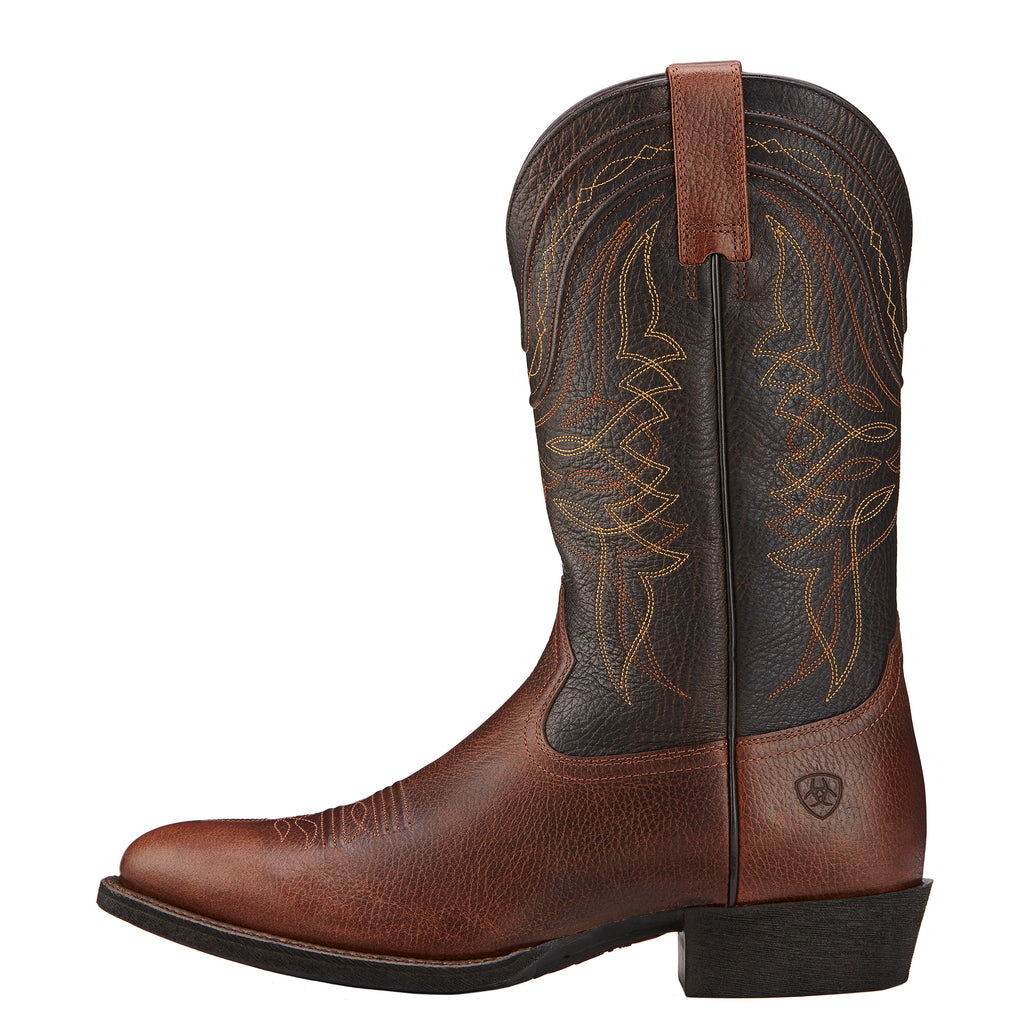 Men's Ariat Comeback Boots Plank Brown #10016364 view 2