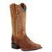 Women's Ariat Round-Up Powder Brown Boots #10018528 view 1