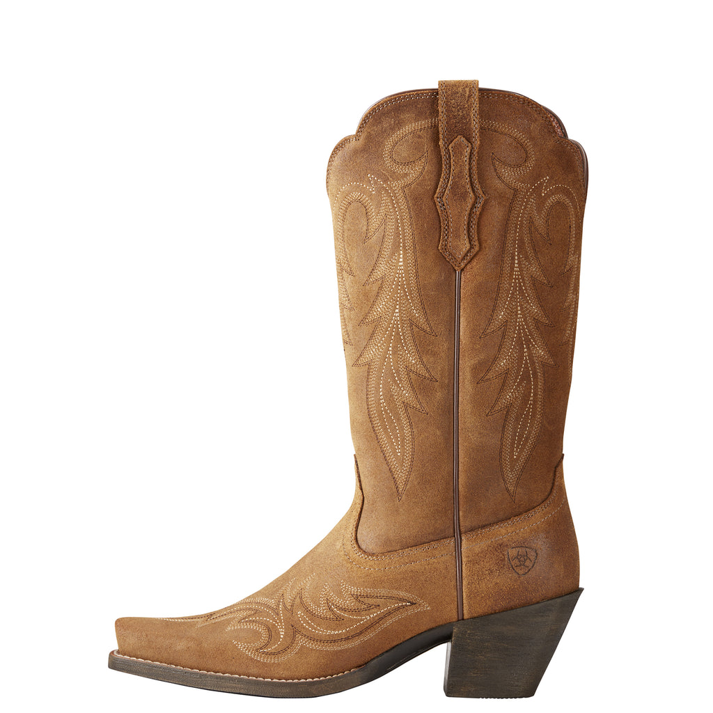 Women's Ariat Round Up Renegade Old Beige Boots #10021582 view 3