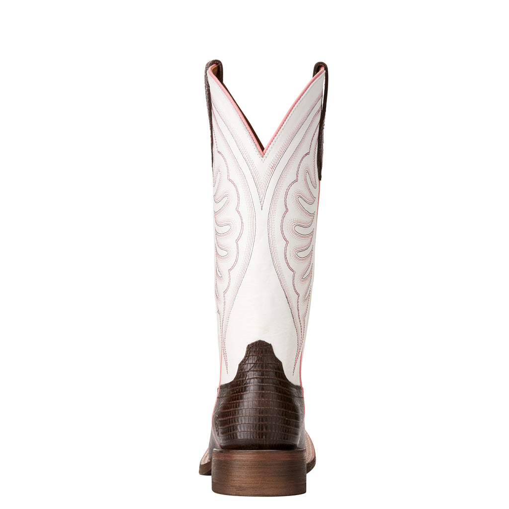 Women's Ariat Lizard Circuit Shiloh Chocolate Boots #10021611 view 5