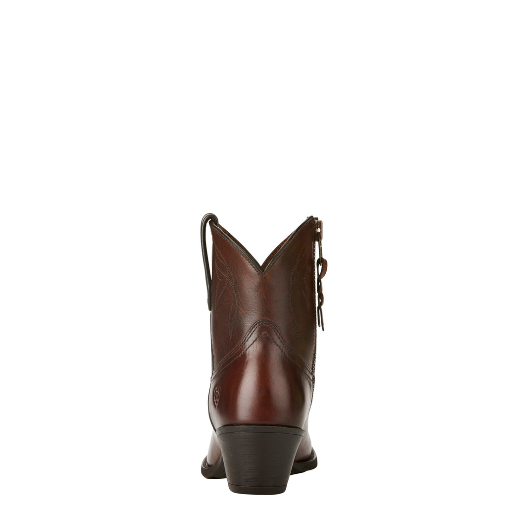 Women's Ariat Darlin Natural Dark Brown Boots #10021621 view 2