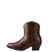 Women's Ariat Darlin Natural Dark Brown Boots #10021621 view 3