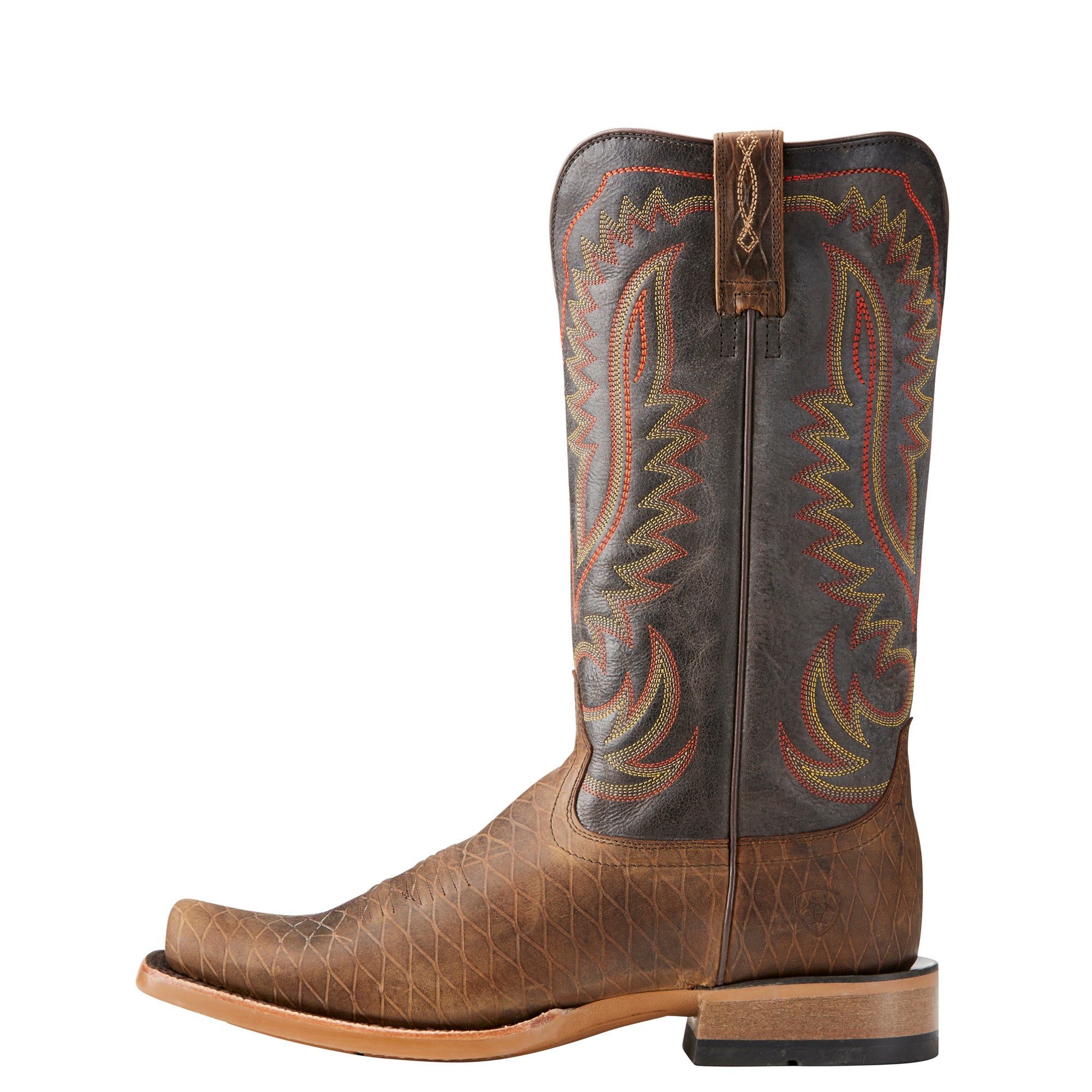 Men s Ariat Boots Palo Duro Smoky Cattle Brown 10021635 Allens Boots