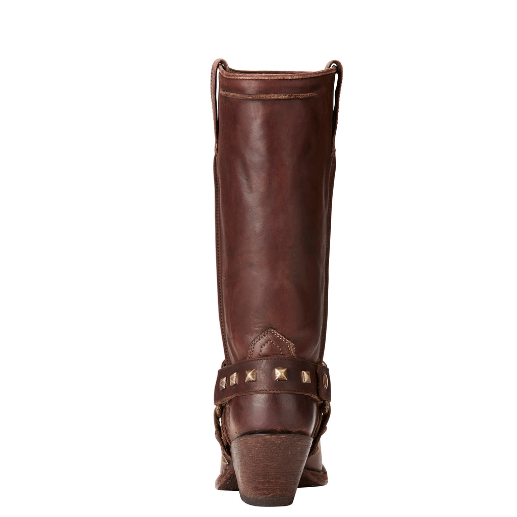 Women's Ariat Rowan Harness Natural Brown Boots #10021659 view 2