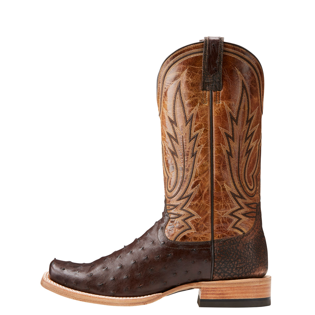 Men's Ariat Boots All Around Full Quill Nicotine #10021668 view 2