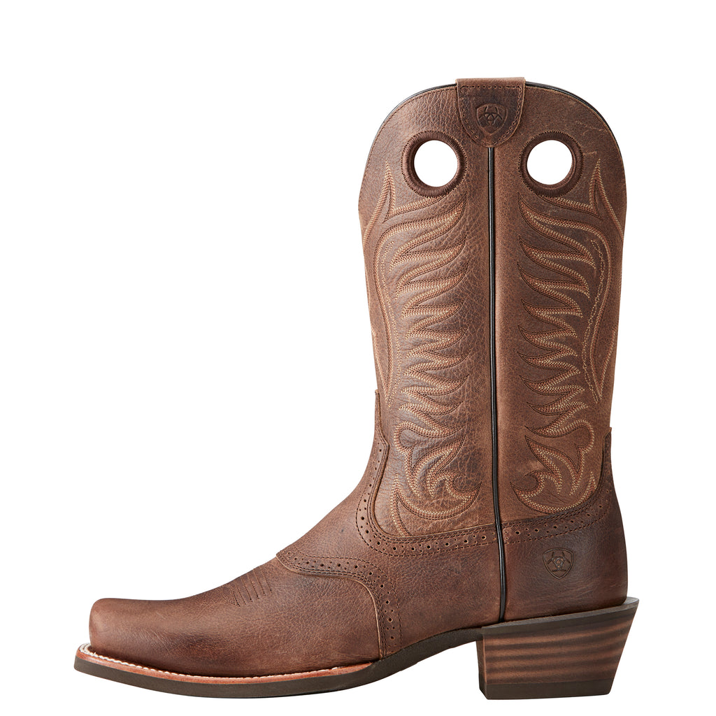 Men's Ariat Boots Heritage Hotshot Brown #10021693 view 2