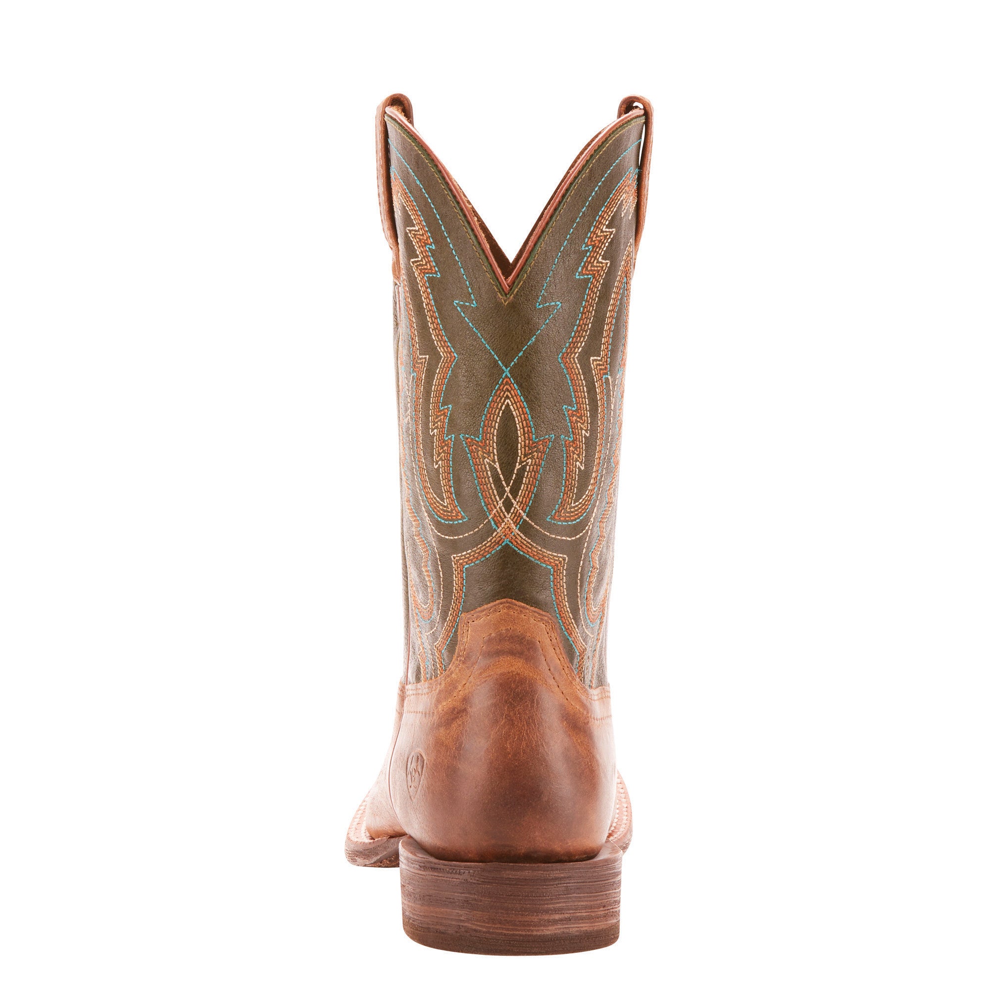 Men s Ariat Circuit Competitor Western Boot Brown 10025079 Allens Boots