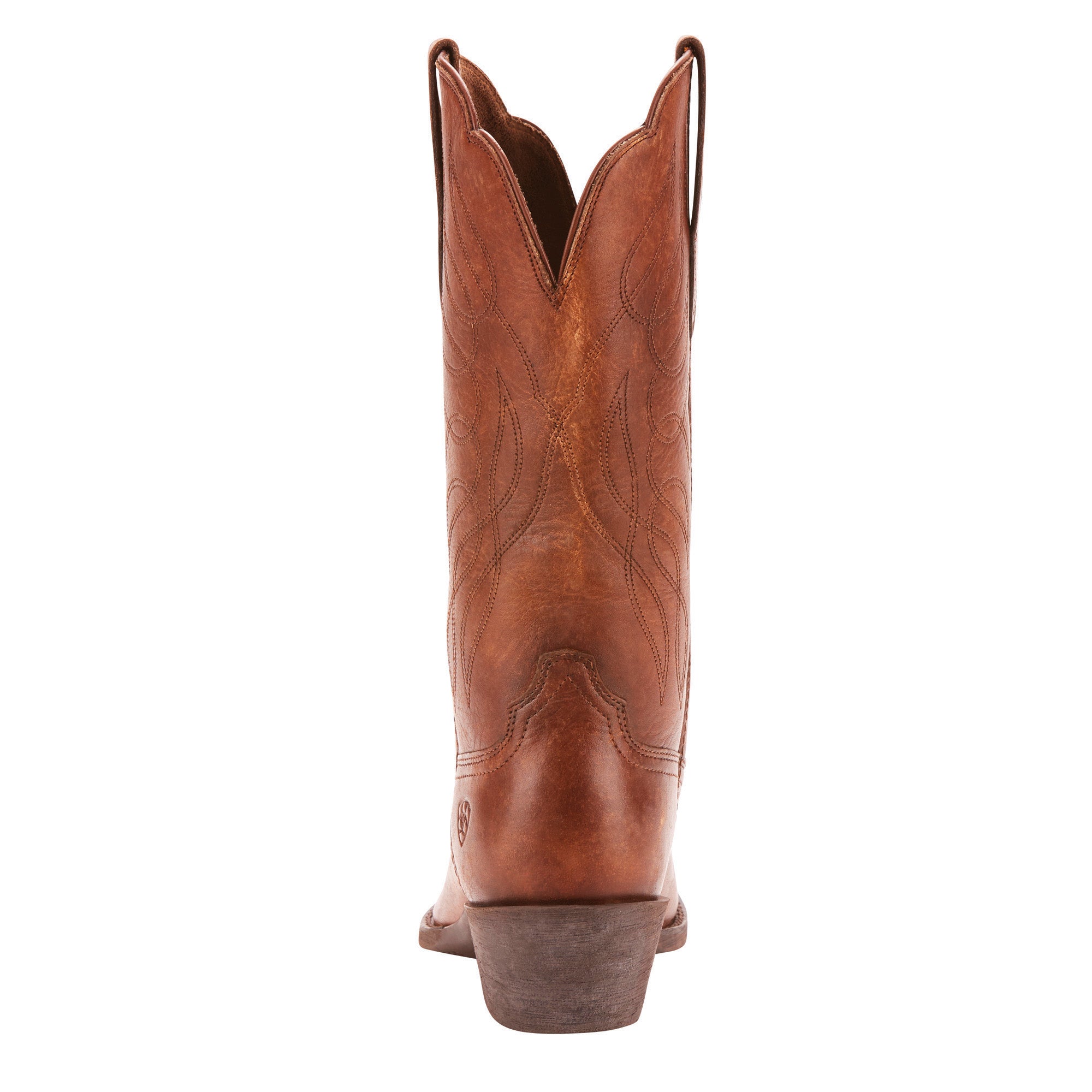 Women s Ariat Heritage R Toe Western Boot Brown 10025121 Allens Boots