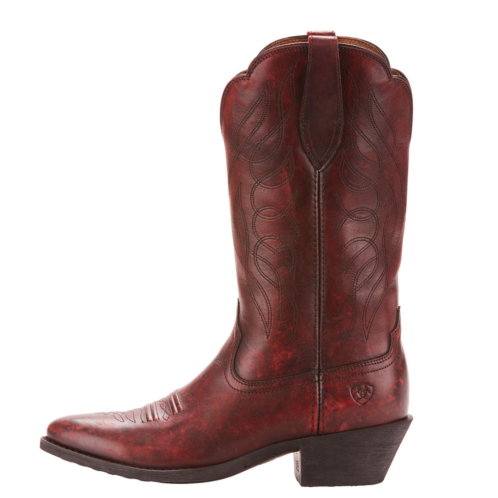 Ariat red cowboy clearance boots