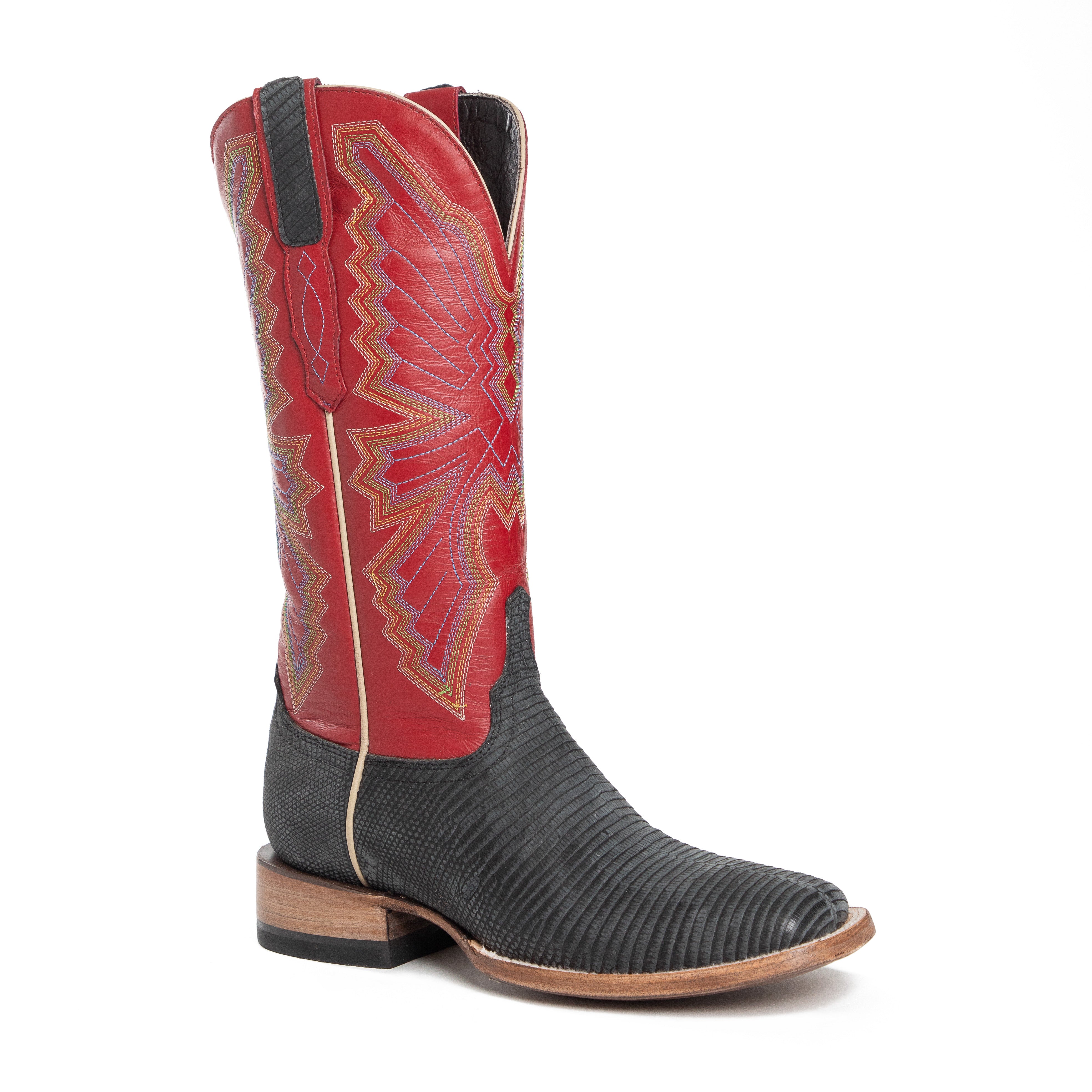 Azulado - Shawnee - Square Toe - Black