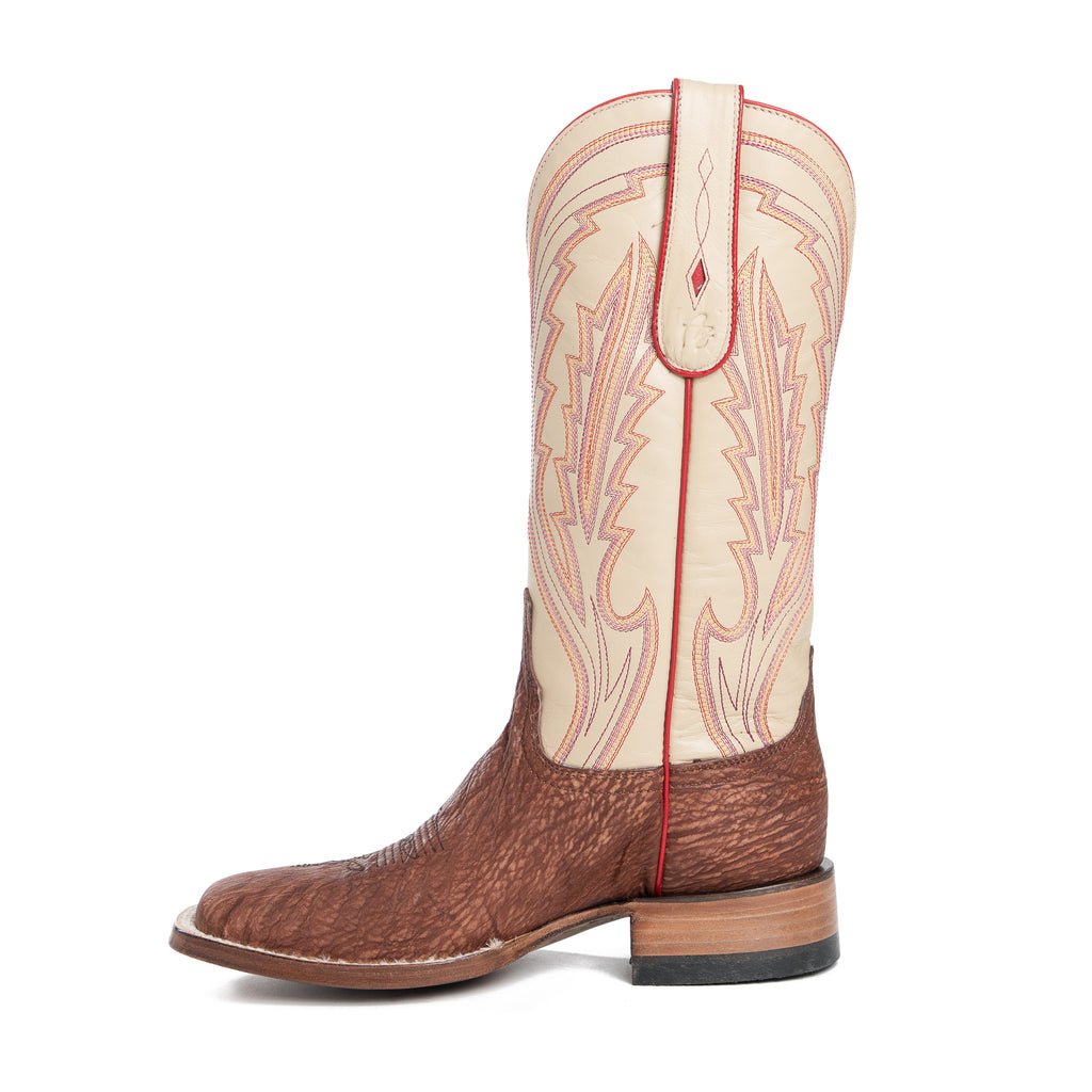 Shark skin hotsell square toe boots
