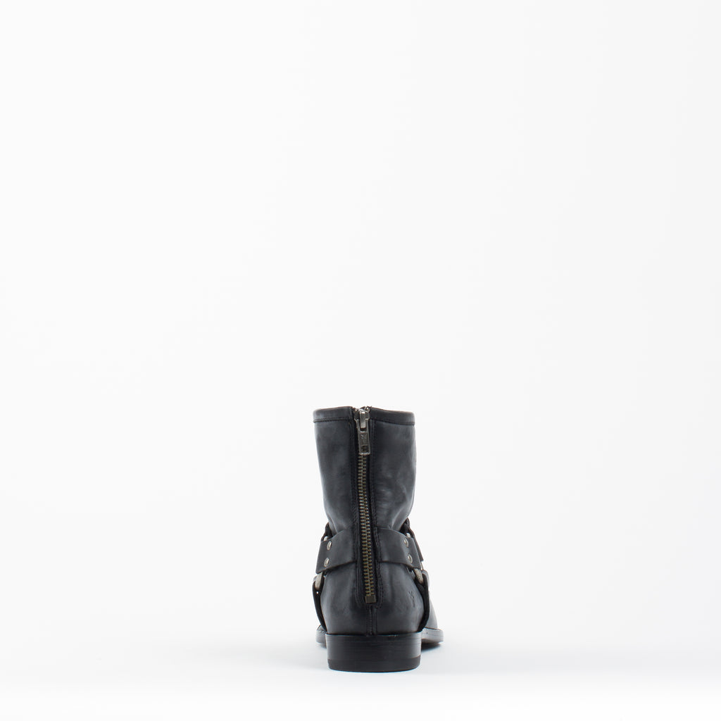 Women's Frye Phillip Harness Short Boots #76504BLK view 5
