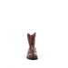 Women's Frye Melissa Button Short Boots Redwood #77900-RDD view 4