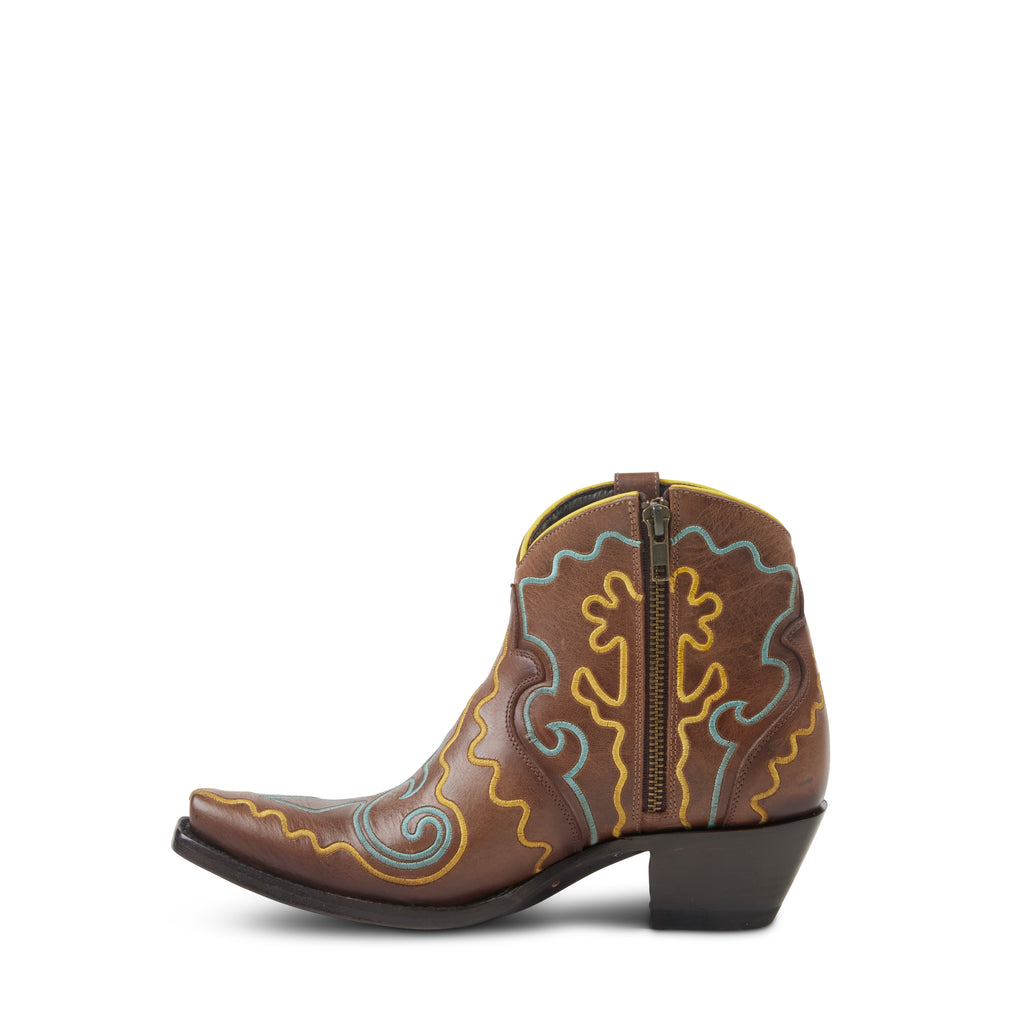 Eloise almond top toe bootie