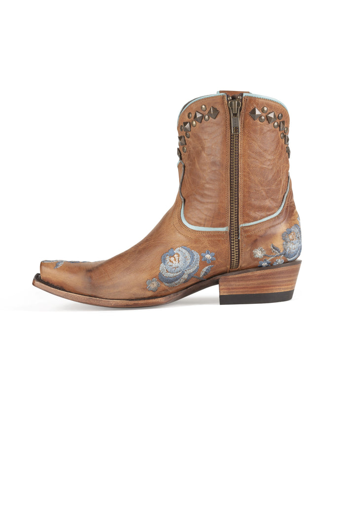 Tan pointed toe deals boots