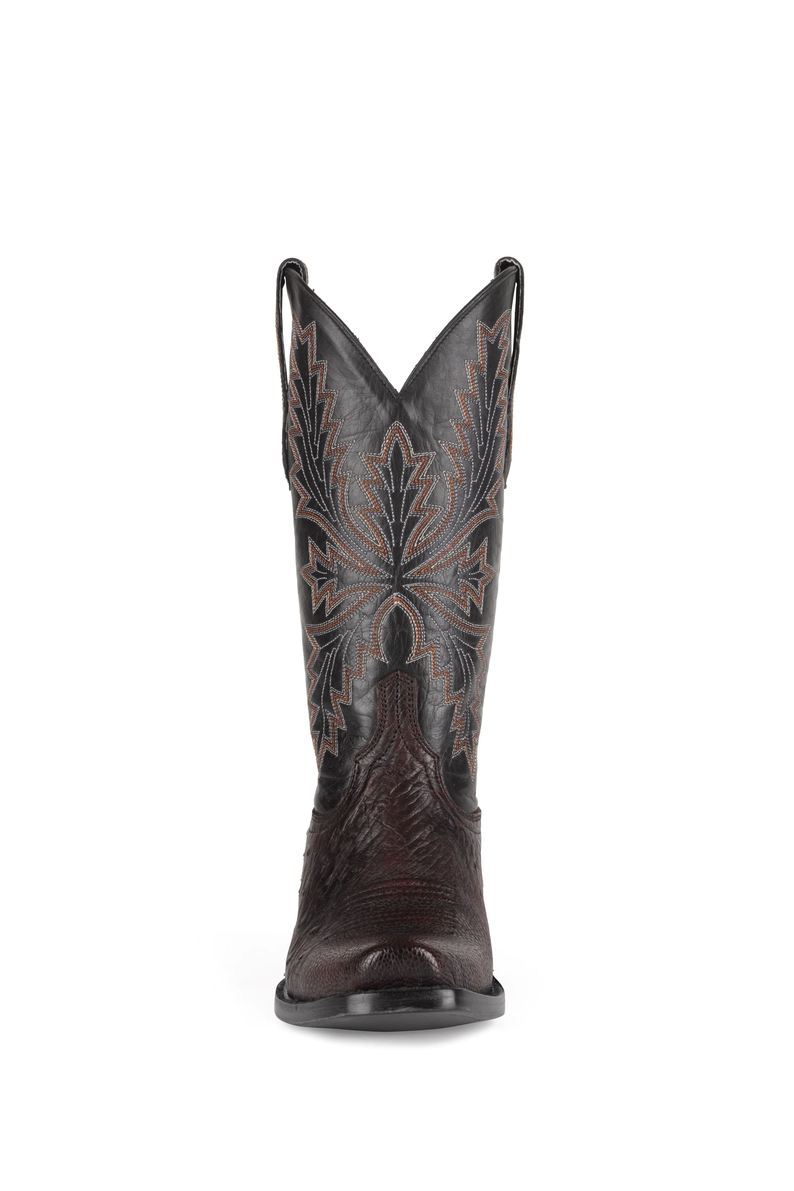 Allens Brand - Jess Smooth Ostrich - Black Cherry