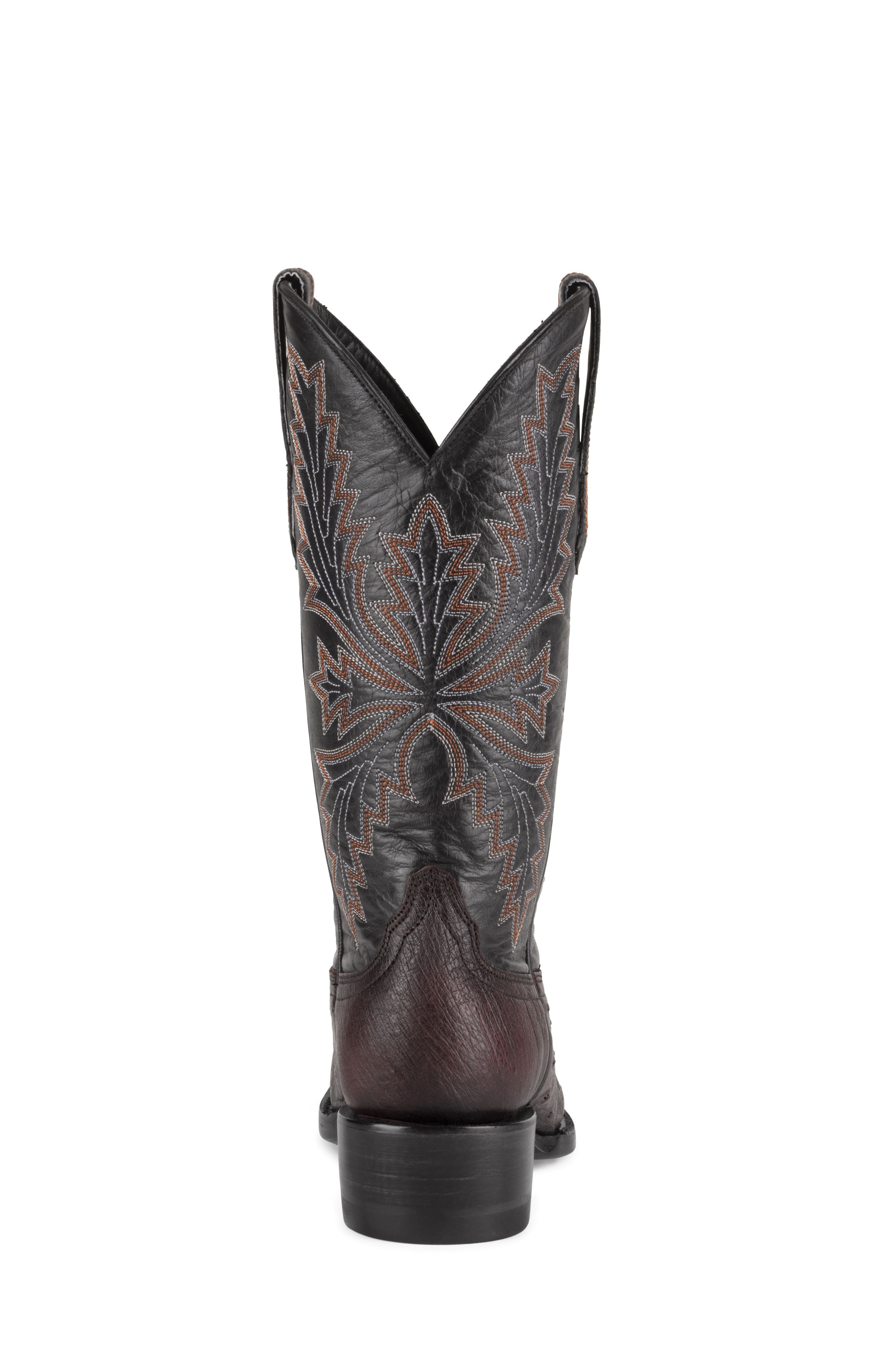 Allens Brand - Jess Smooth Ostrich - Black Cherry